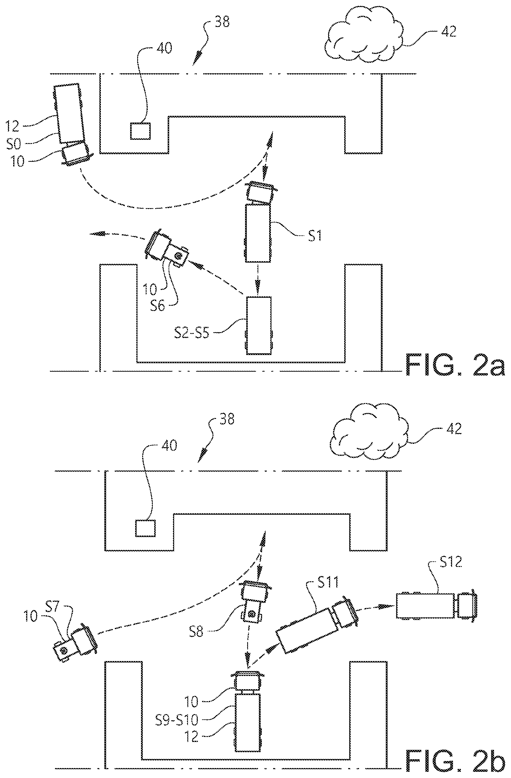 Patent US12350983 Figure 2 – Methods for assisting automatic uncoupling/coupling of a trailer