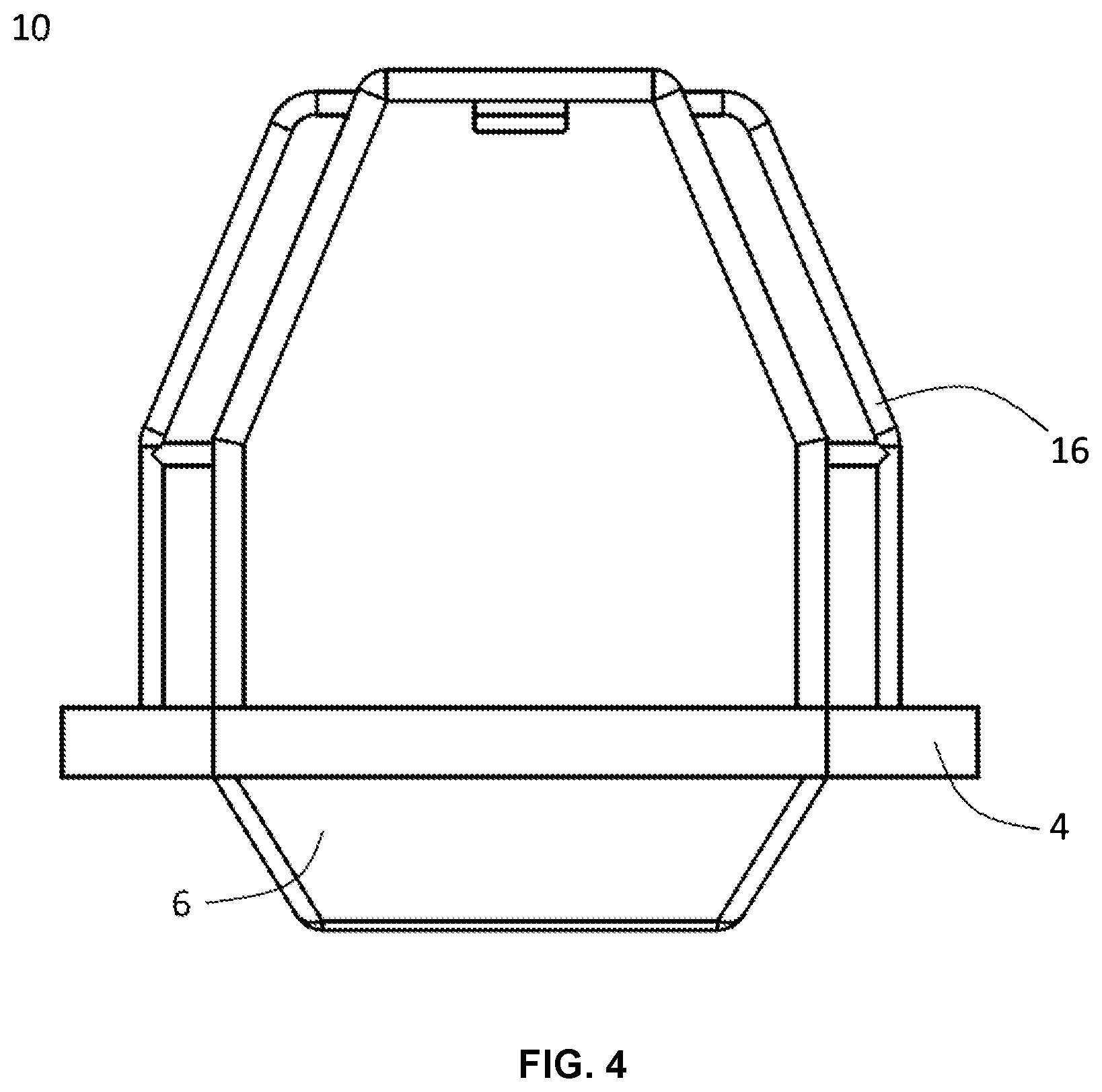 Patent US12350984 Figure 4 – Detachable cab for an amphibious vehicle