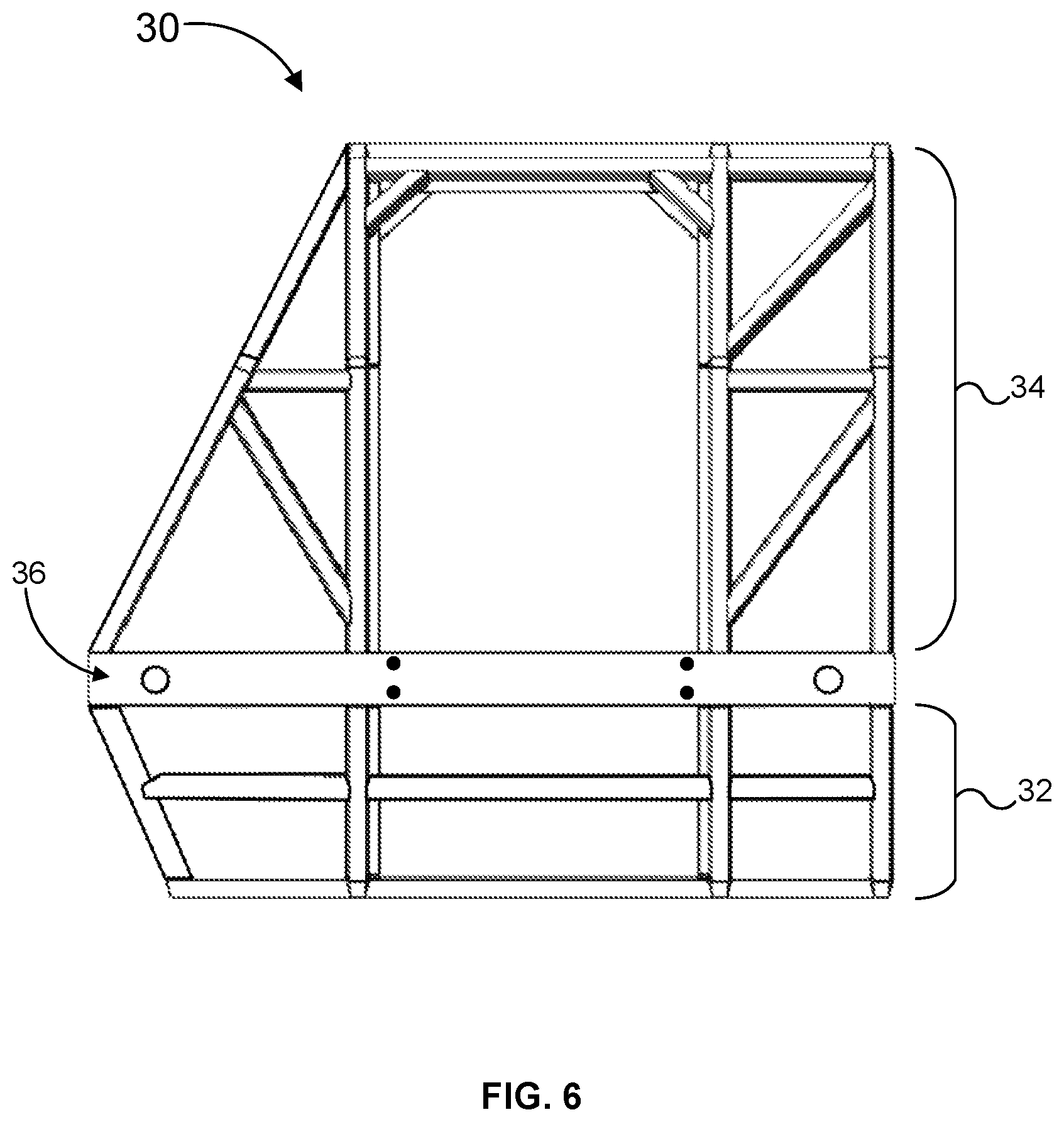 Patent US12350984 Figure 6 – Detachable cab for an amphibious vehicle