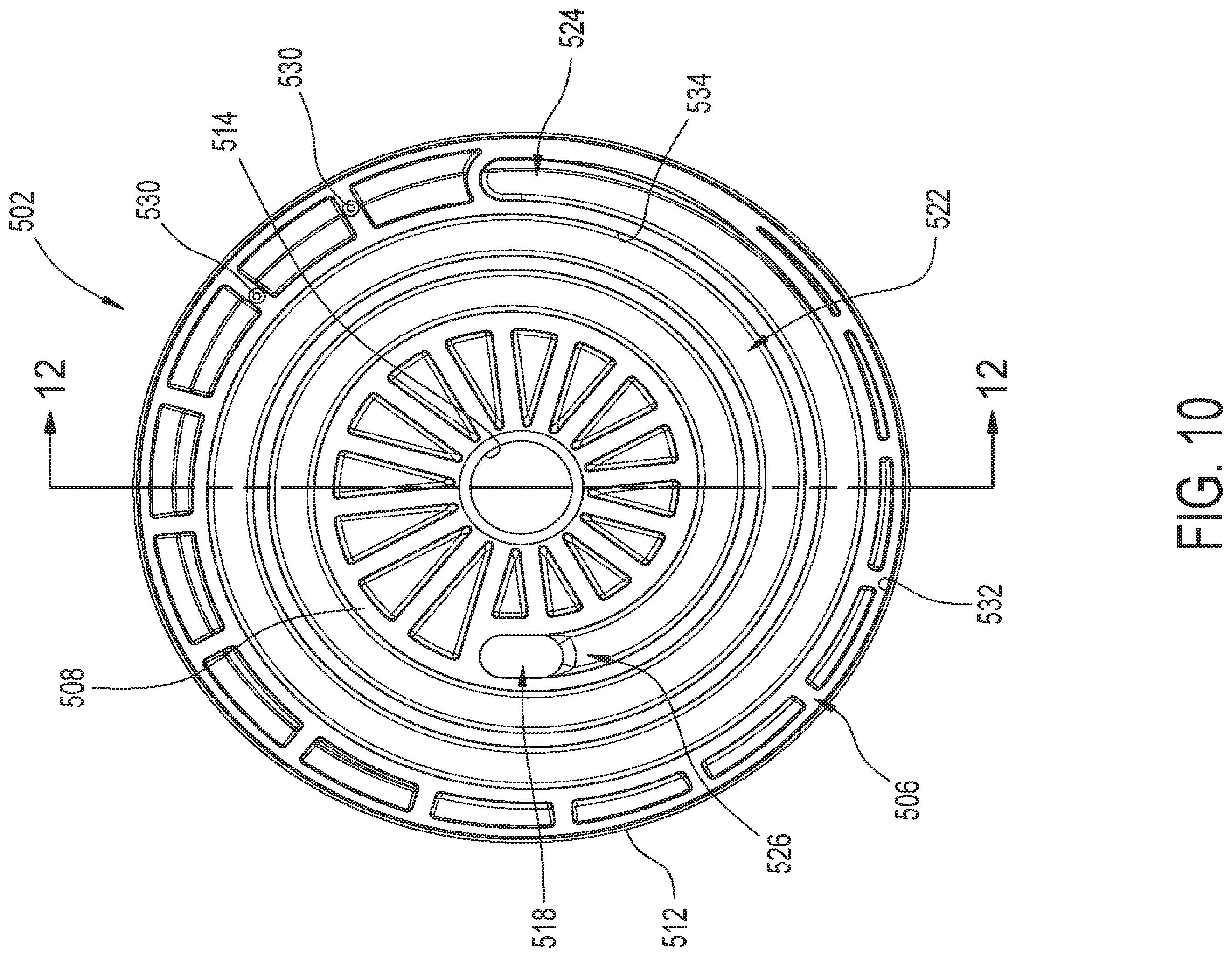 Patent US12350986 Figure 11 – Flexible spring member and end closure assemblies as well as gas spring and gas damper assemblies including same