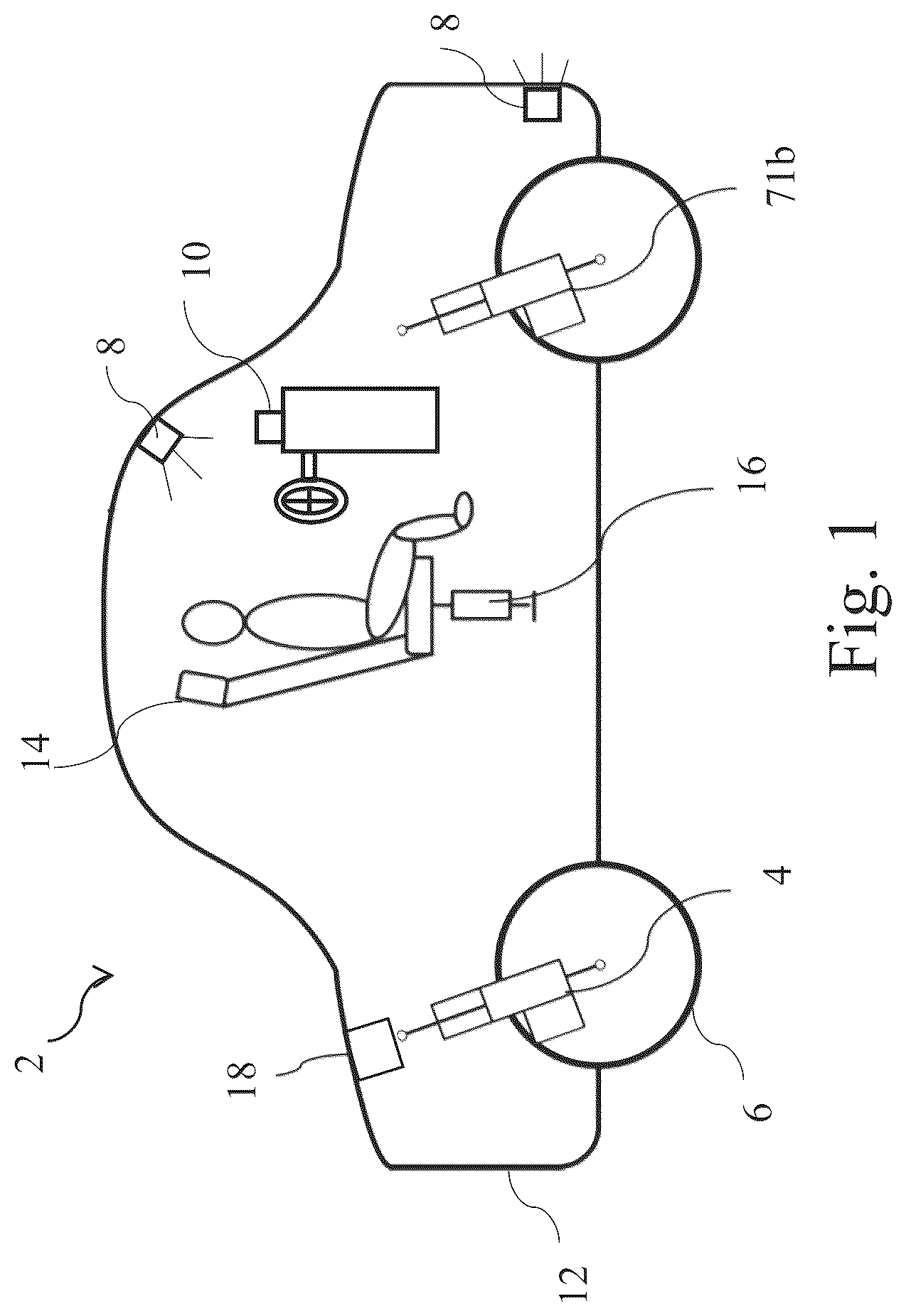Patent US12350988 Figure 1 – Methods and systems for controlling vehicle body motion and occupant experience