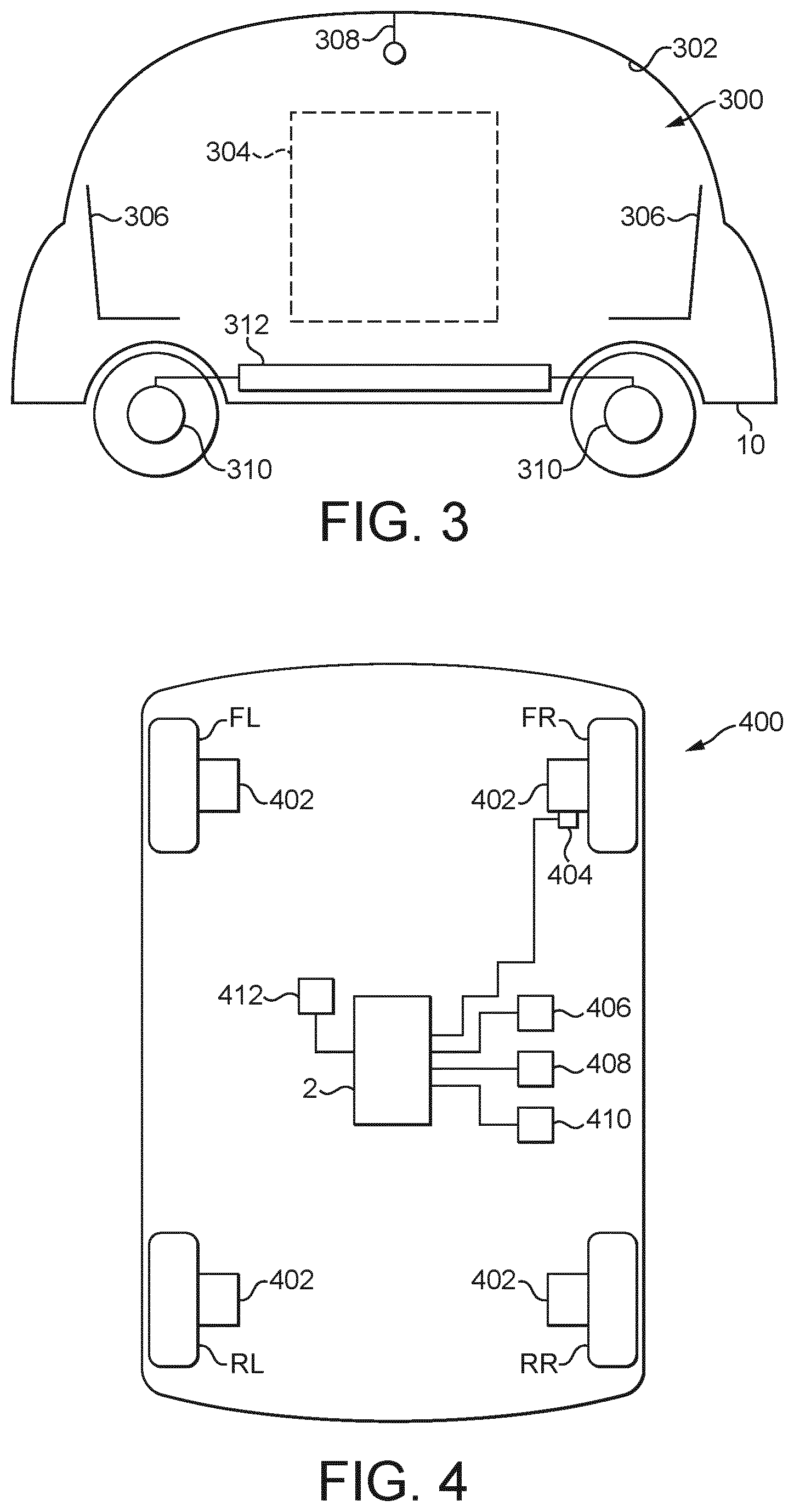 Patent US12350989 Figure 2 – Vehicle active suspension control system and method