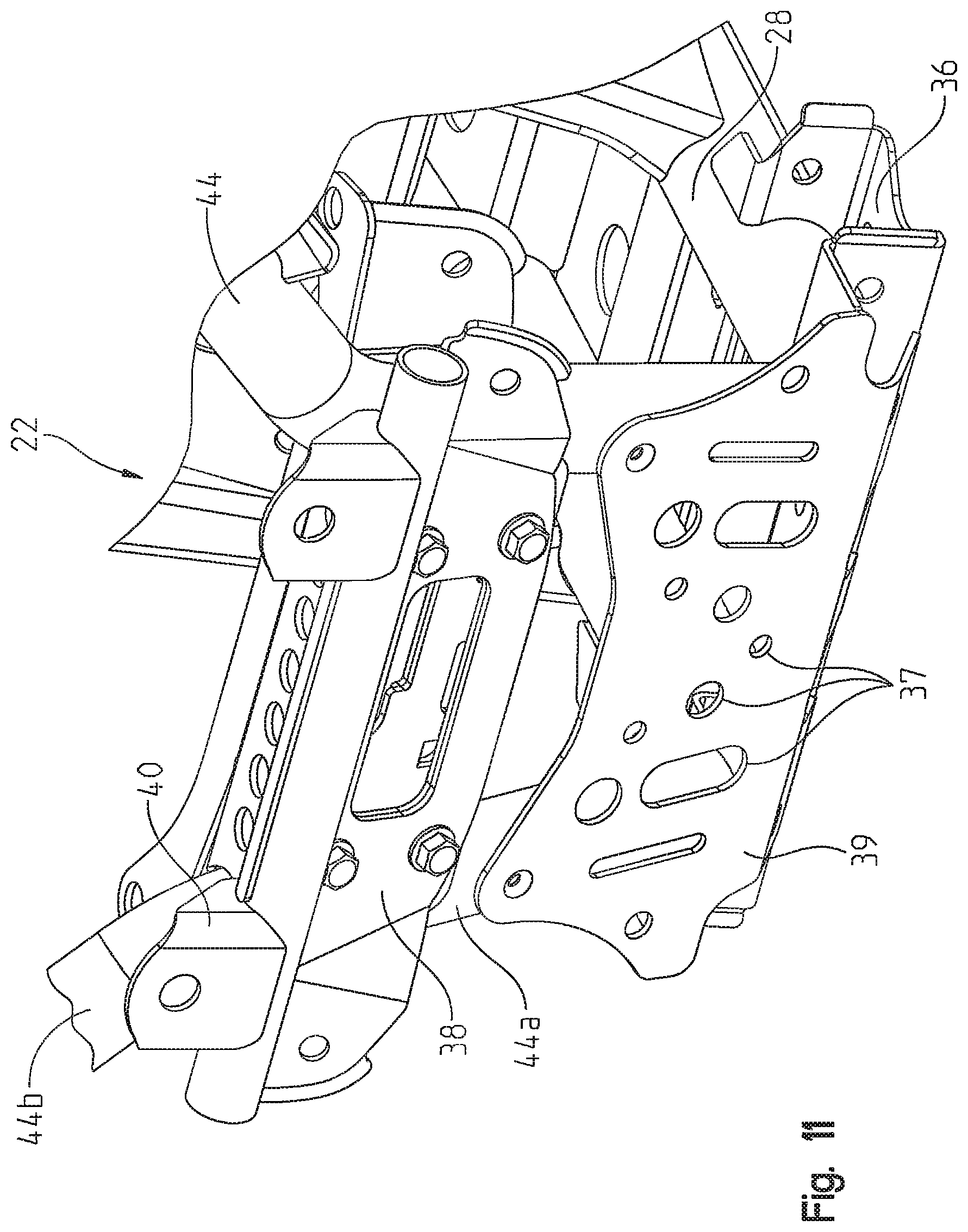 Patent US12350992 Figure 11 – Side-by-side vehicle