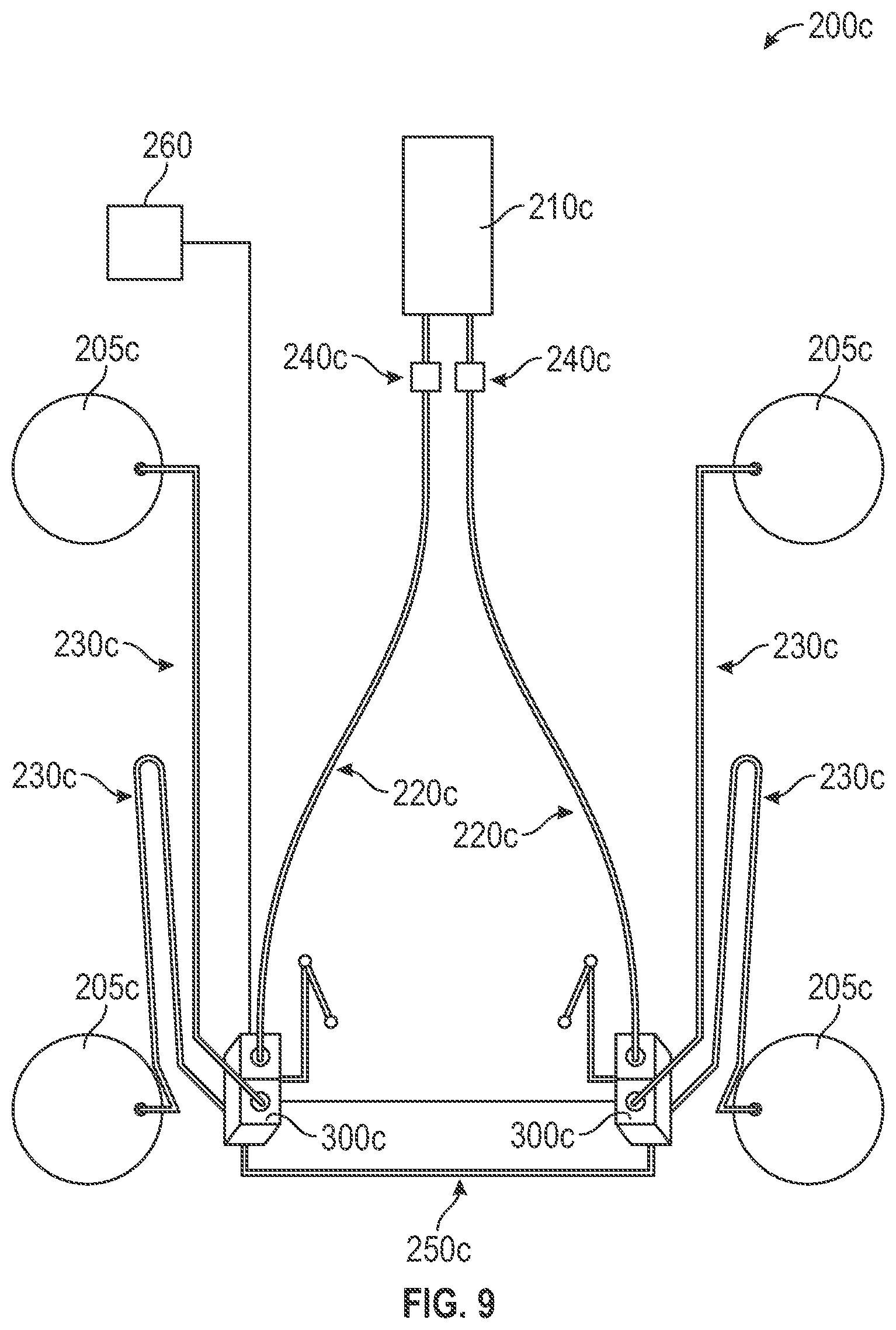 Patent US12350993 Figure 11 – Symmetrically dynamic equalized volume and pressure air management system
