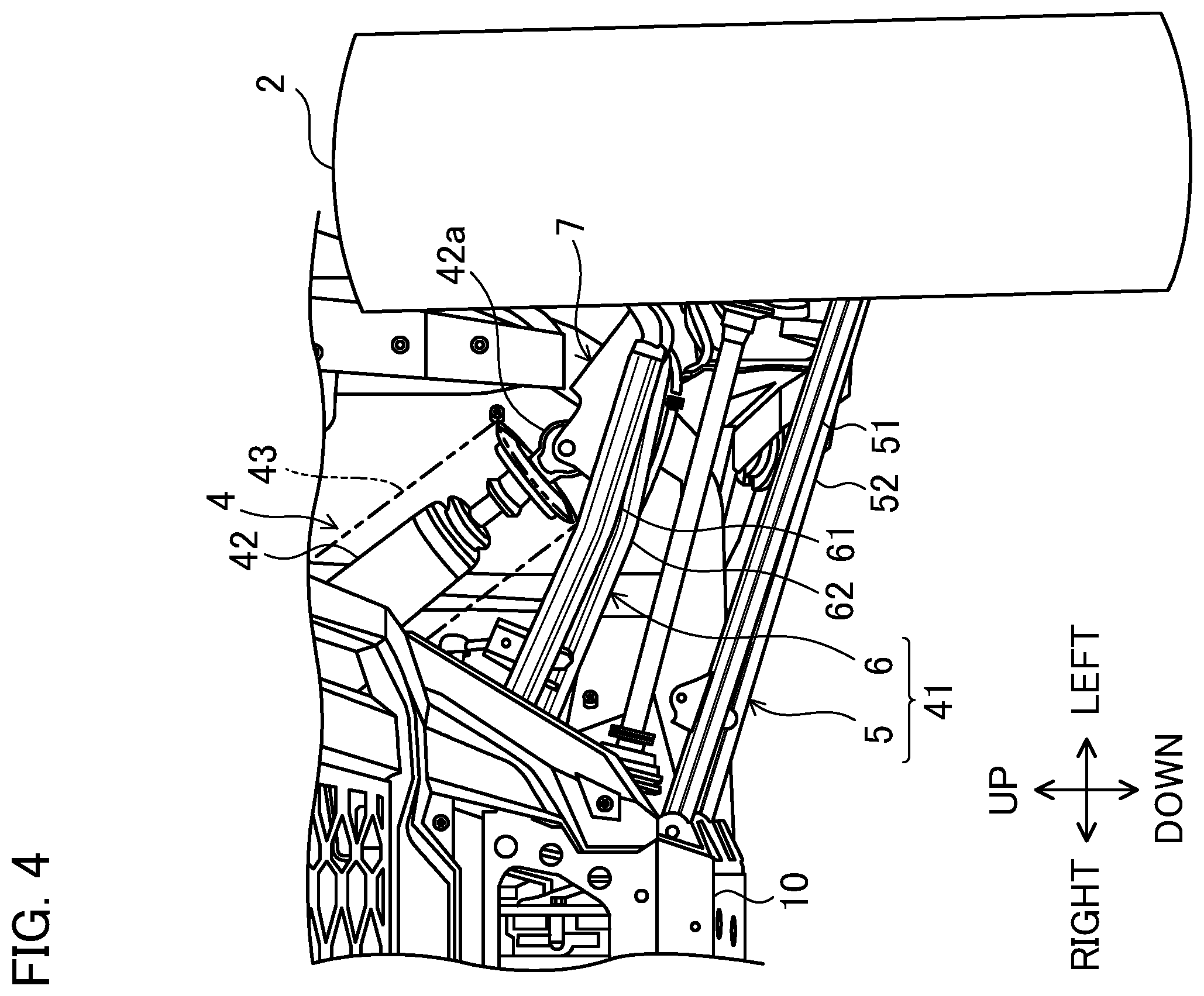 Patent US12350994 Figure 4 – Suspension and off-road vehicle