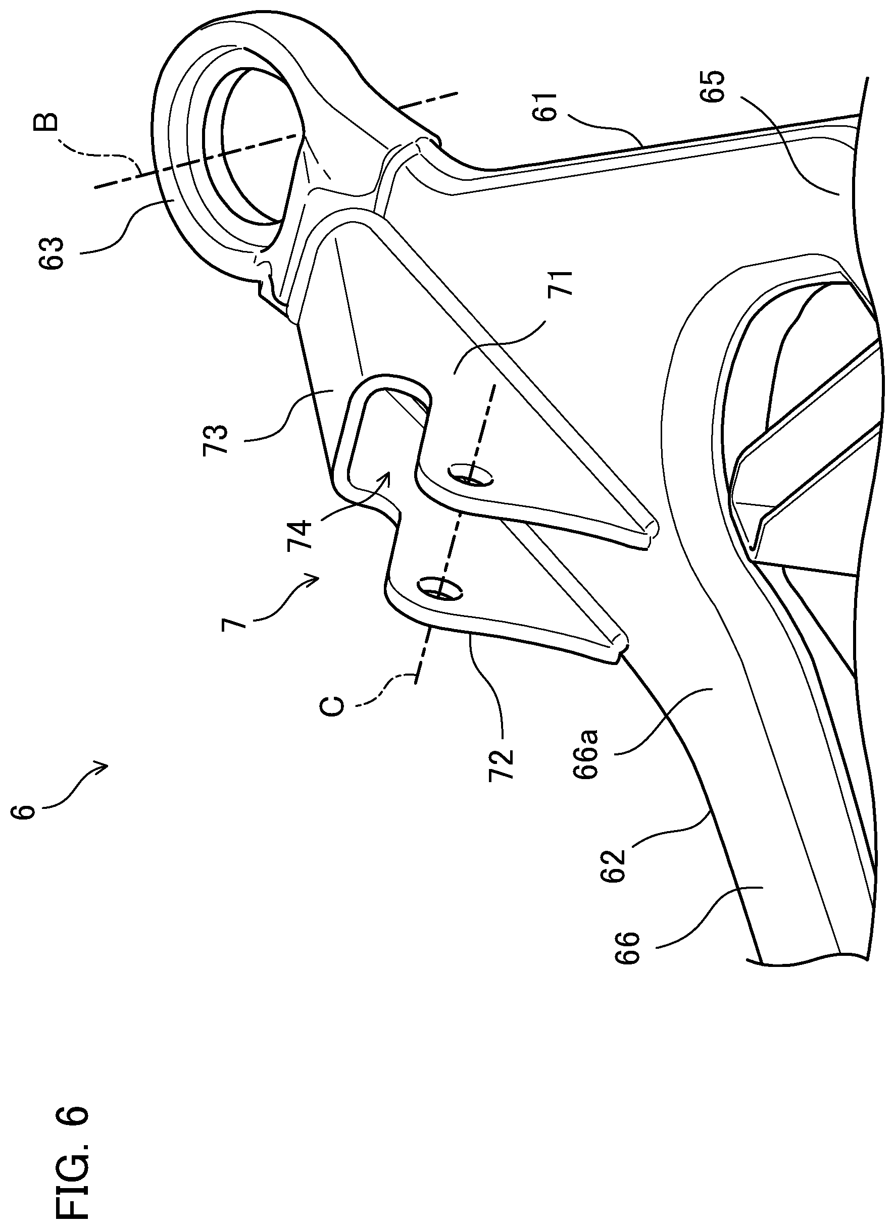Patent US12350994 Figure 6 – Suspension and off-road vehicle