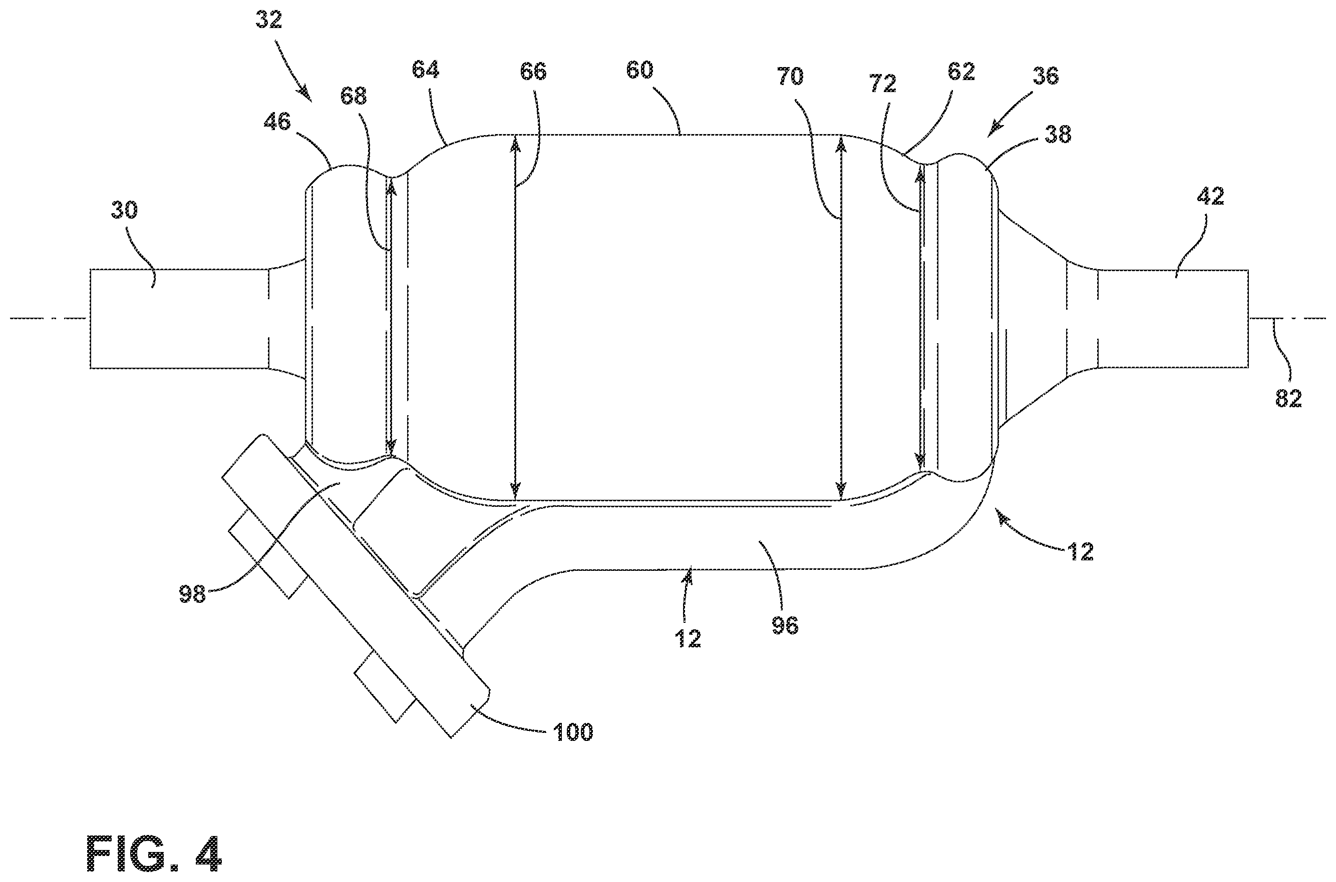 Patent US12350996 Figure 4 – Vehicle heat exchange