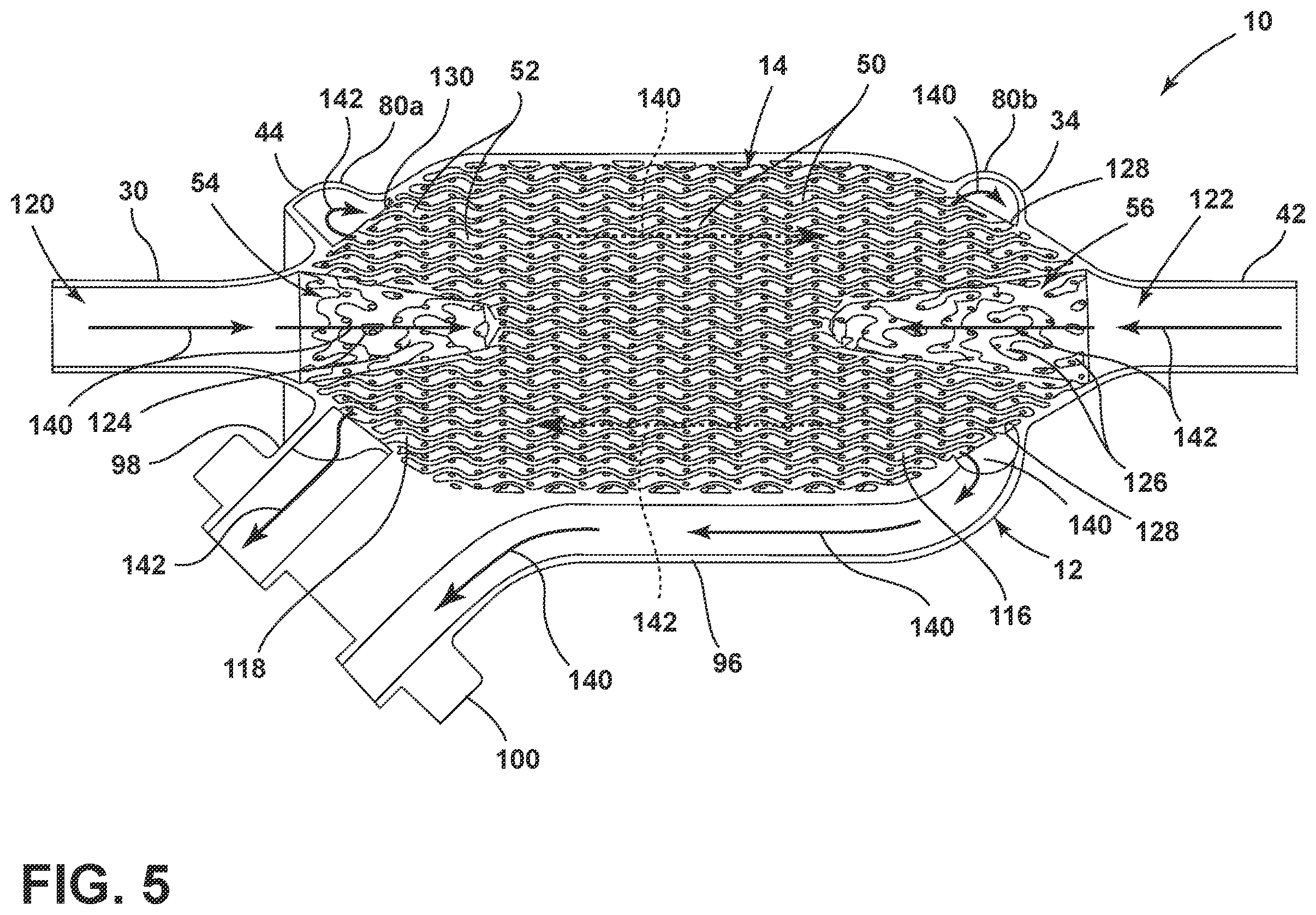 Patent US12350996 Figure 5 – Vehicle heat exchange