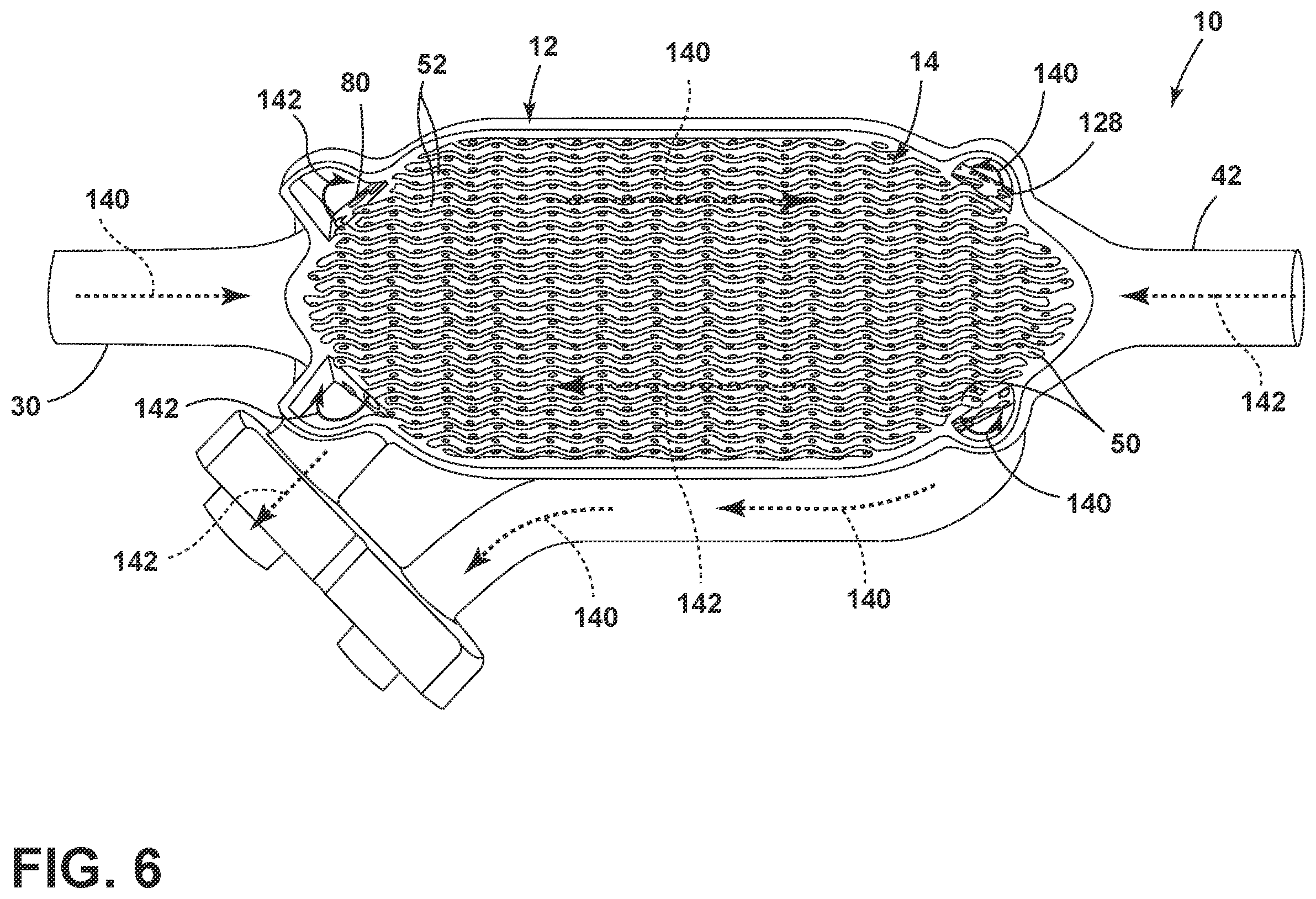 Patent US12350996 Figure 6 – Vehicle heat exchange