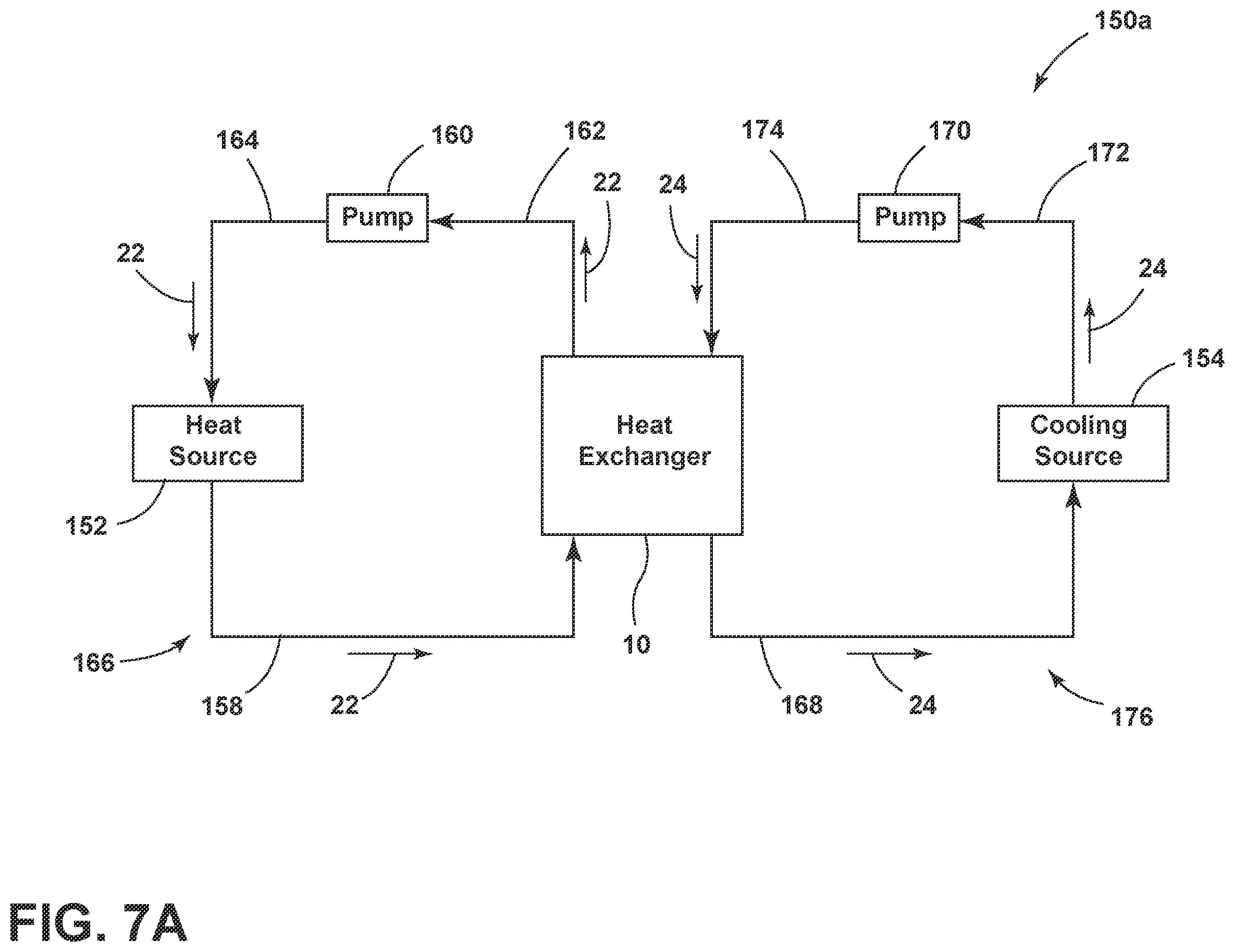 Patent US12350996 Figure 7 – Vehicle heat exchange