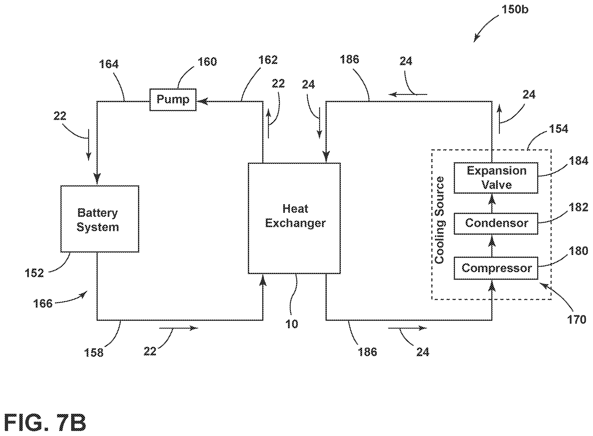 Patent US12350996 Figure 8 – Vehicle heat exchange