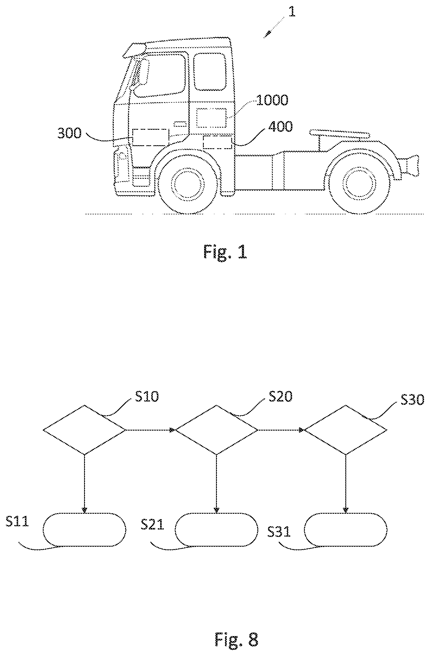 Patent US12350997 Figure 1 – Heat transfer fluid system for a vehicle