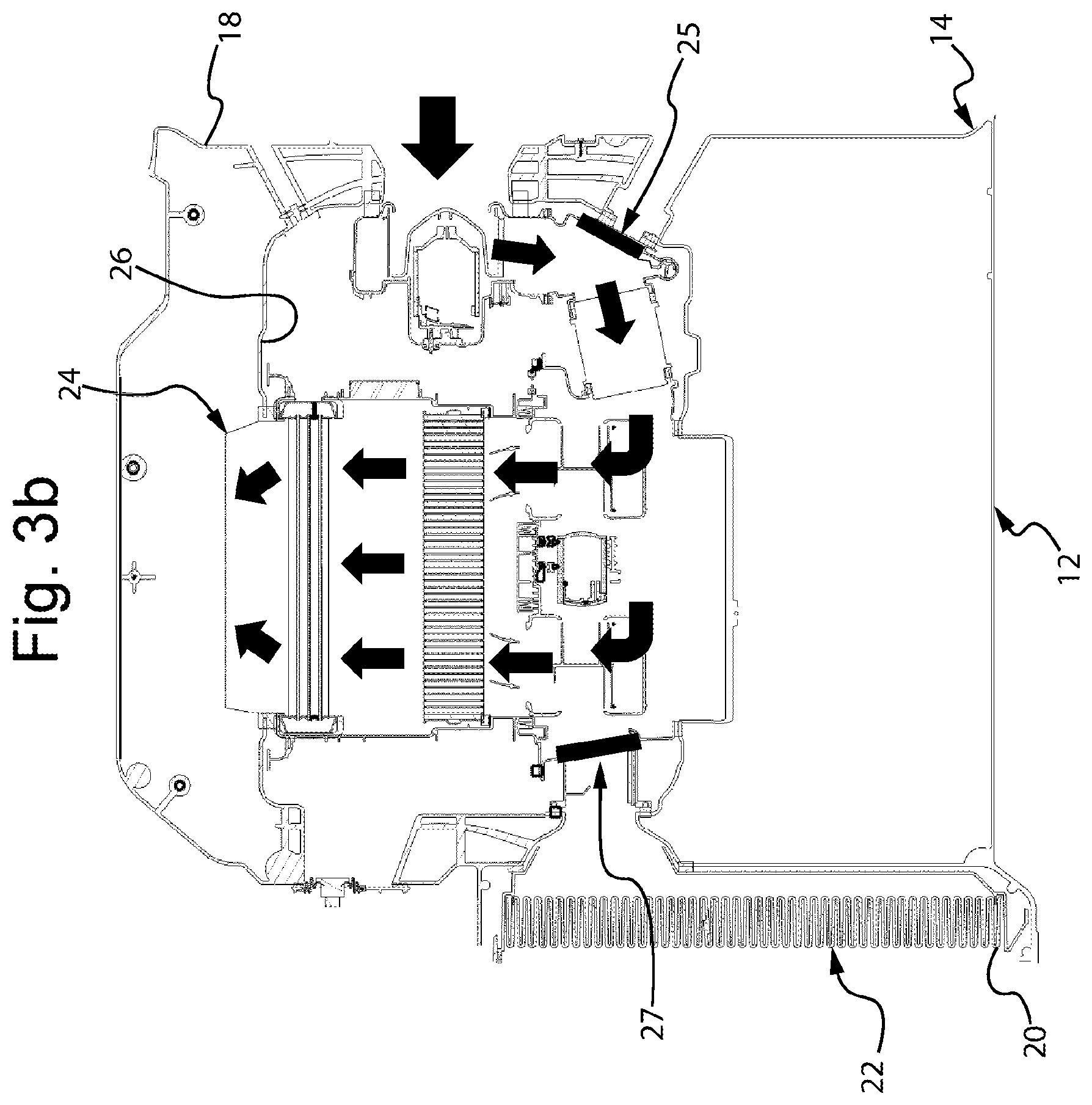 Patent US12351004 Figure 4 – System for treating the air in the cabin of a vehicle via an air filter with an RFID tag