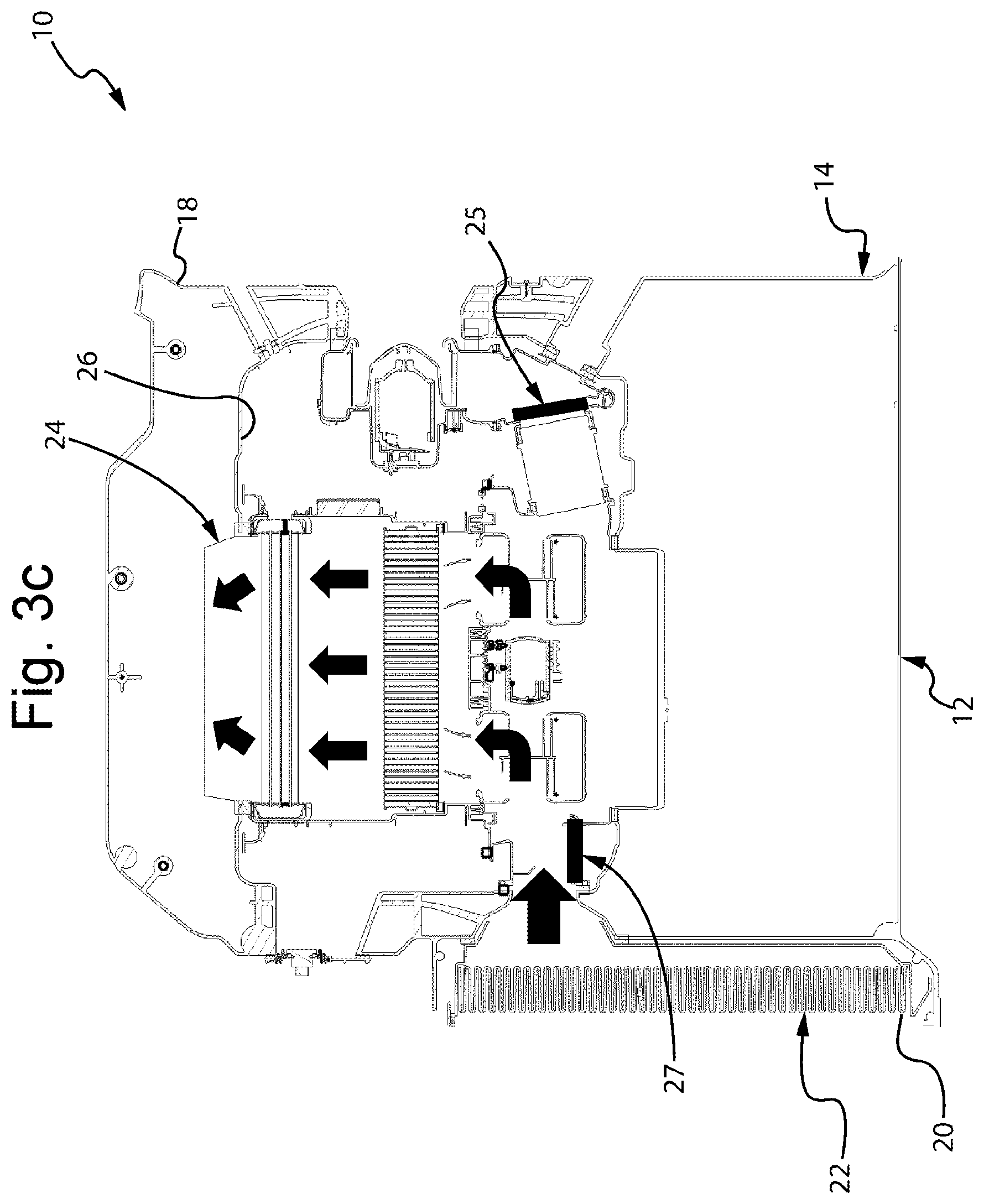 Patent US12351004 Figure 5 – System for treating the air in the cabin of a vehicle via an air filter with an RFID tag