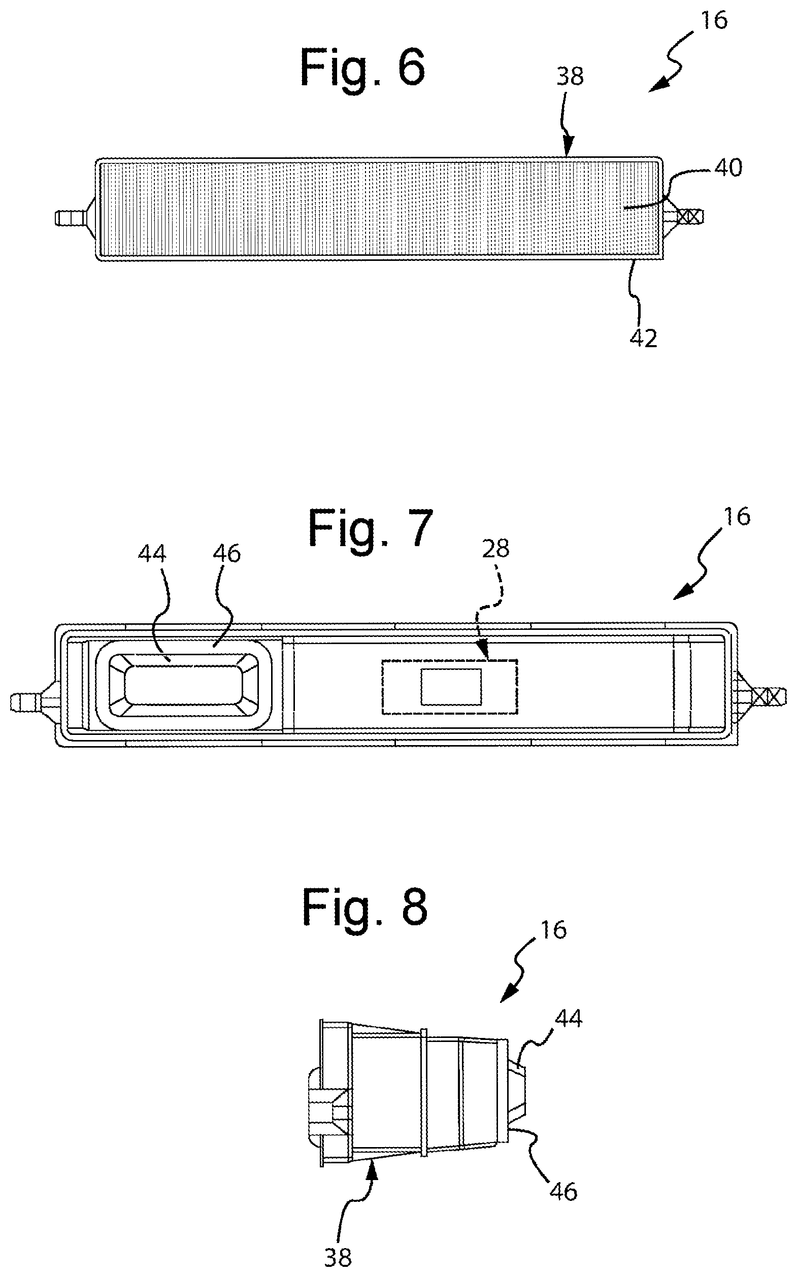 Patent US12351004 Figure 8 – System for treating the air in the cabin of a vehicle via an air filter with an RFID tag