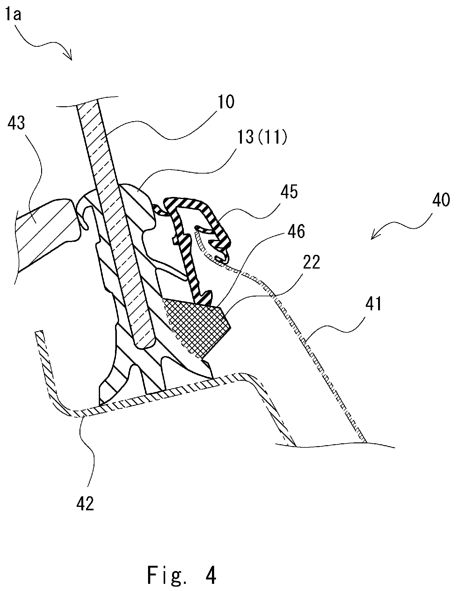 Patent US12351006 Figure 4 – Window glass for vehicle with noise reduction
