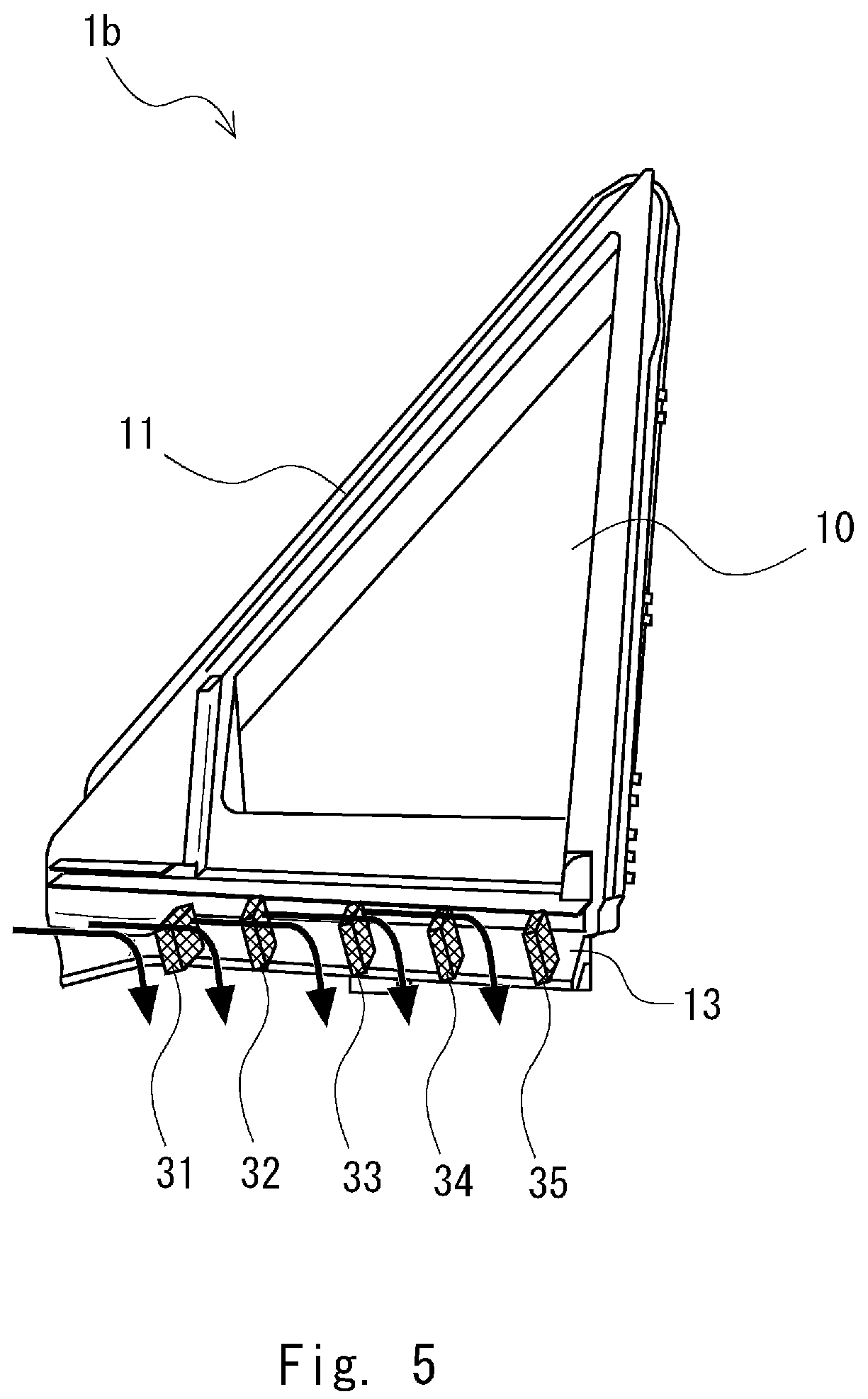 Patent US12351006 Figure 5 – Window glass for vehicle with noise reduction