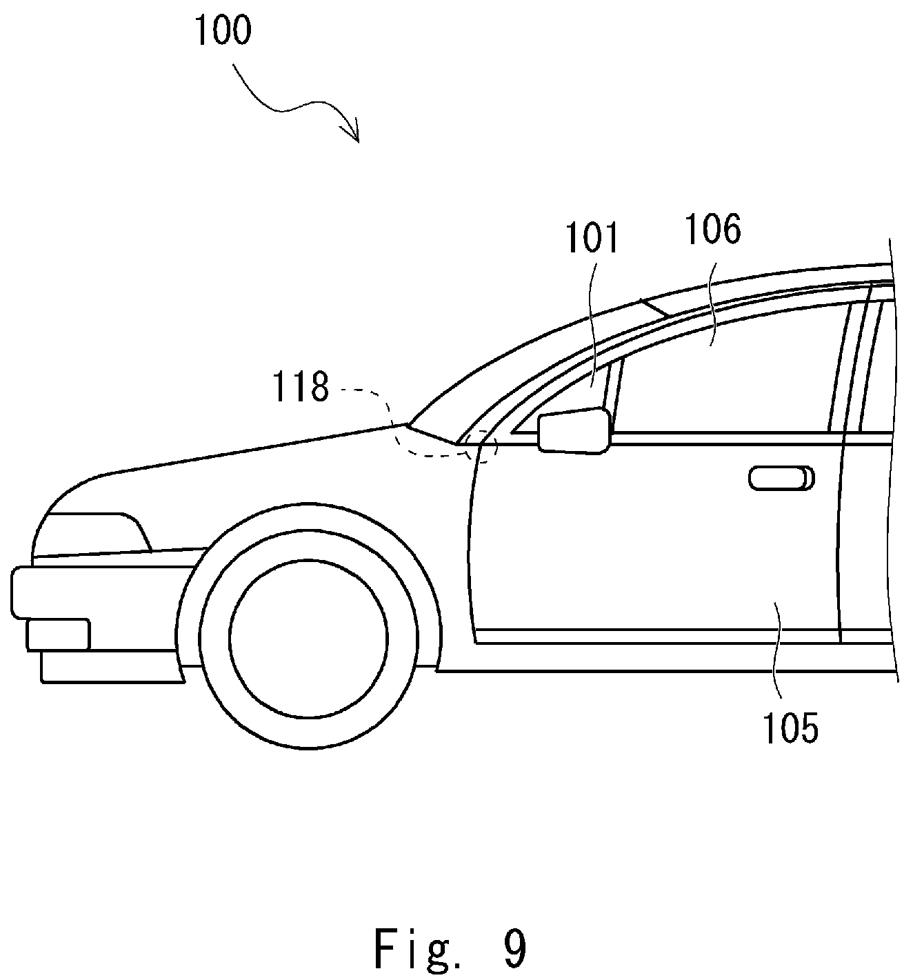 Patent US12351006 Figure 9 – Window glass for vehicle with noise reduction