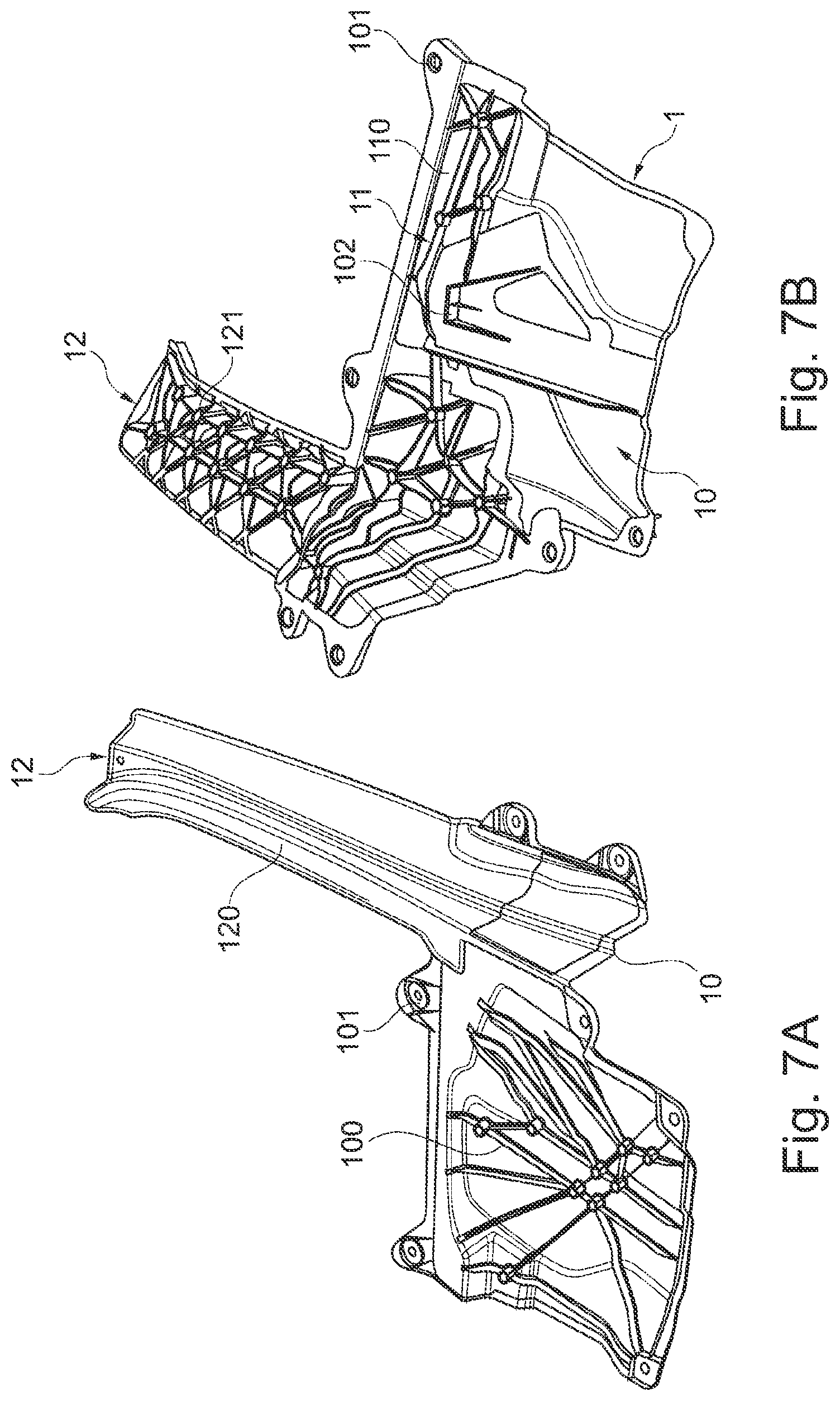 Patent US12351008 Figure 5 – Door module for a vehicle door, vehicle door and production method