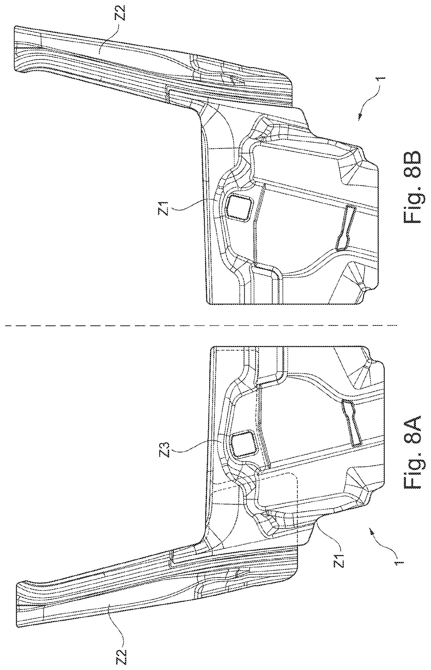 Patent US12351008 Figure 6 – Door module for a vehicle door, vehicle door and production method