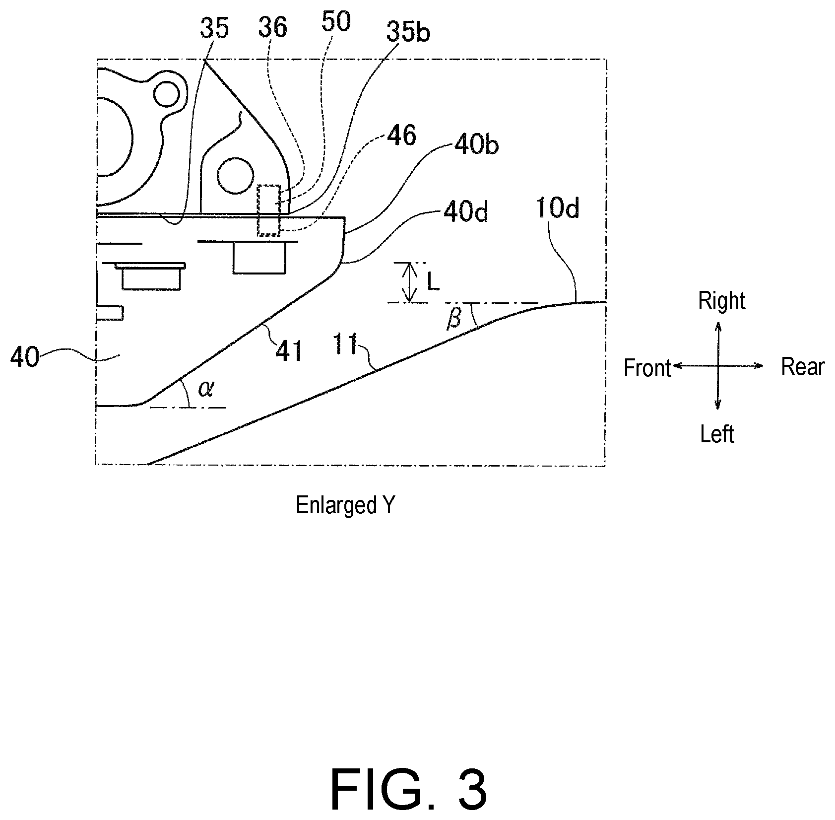 Patent US12351010 Figure 3 – High voltage device mounting structure of vehicle
