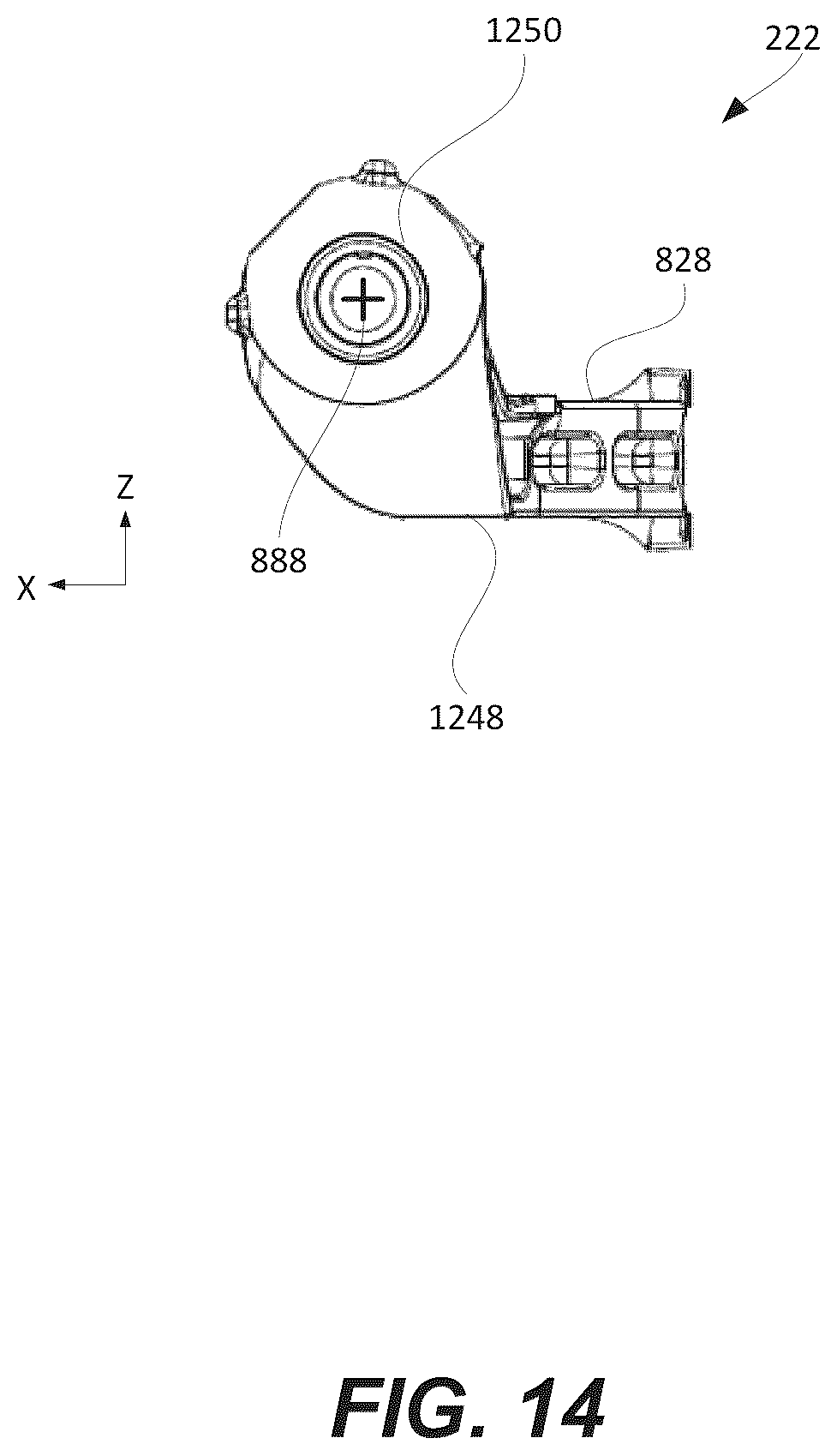Patent US12351011 Figure 14 – Axle arrangement for an electric commercial vehicle chassis