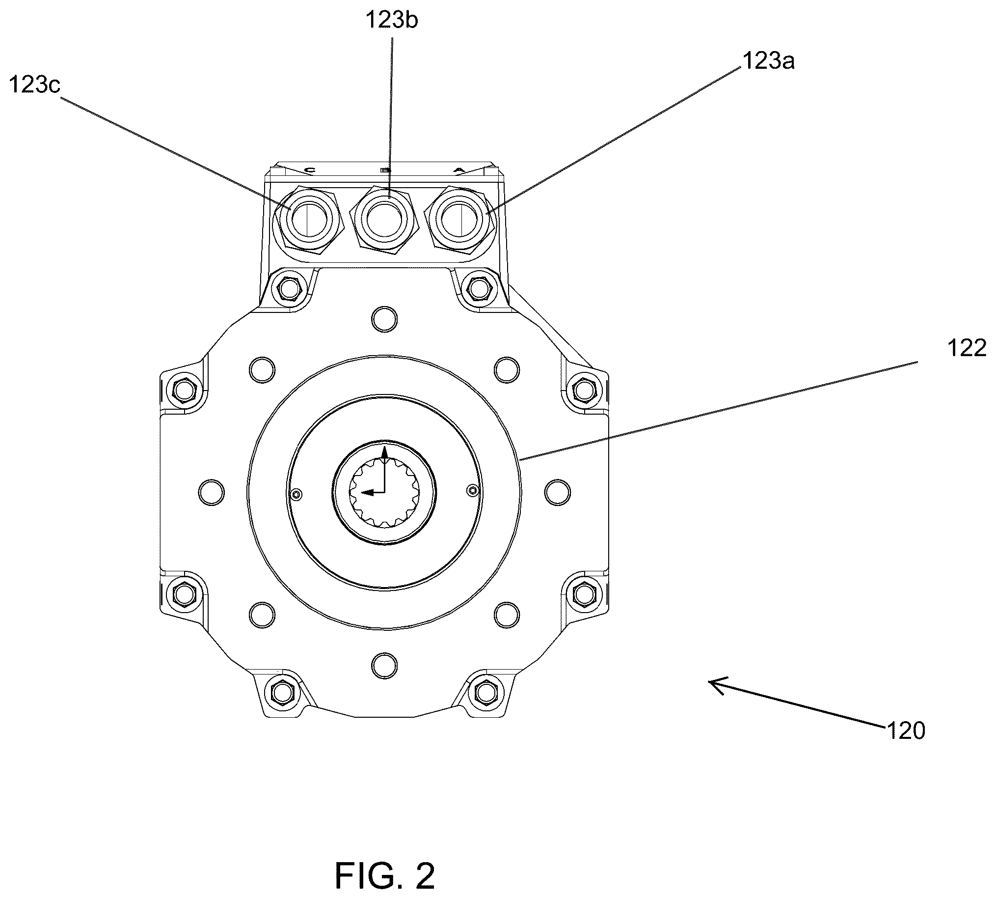 Patent US12351014 Figure 2 – Optimized AC powered auxiliary units for medium/heavy duty configurable electric trucks