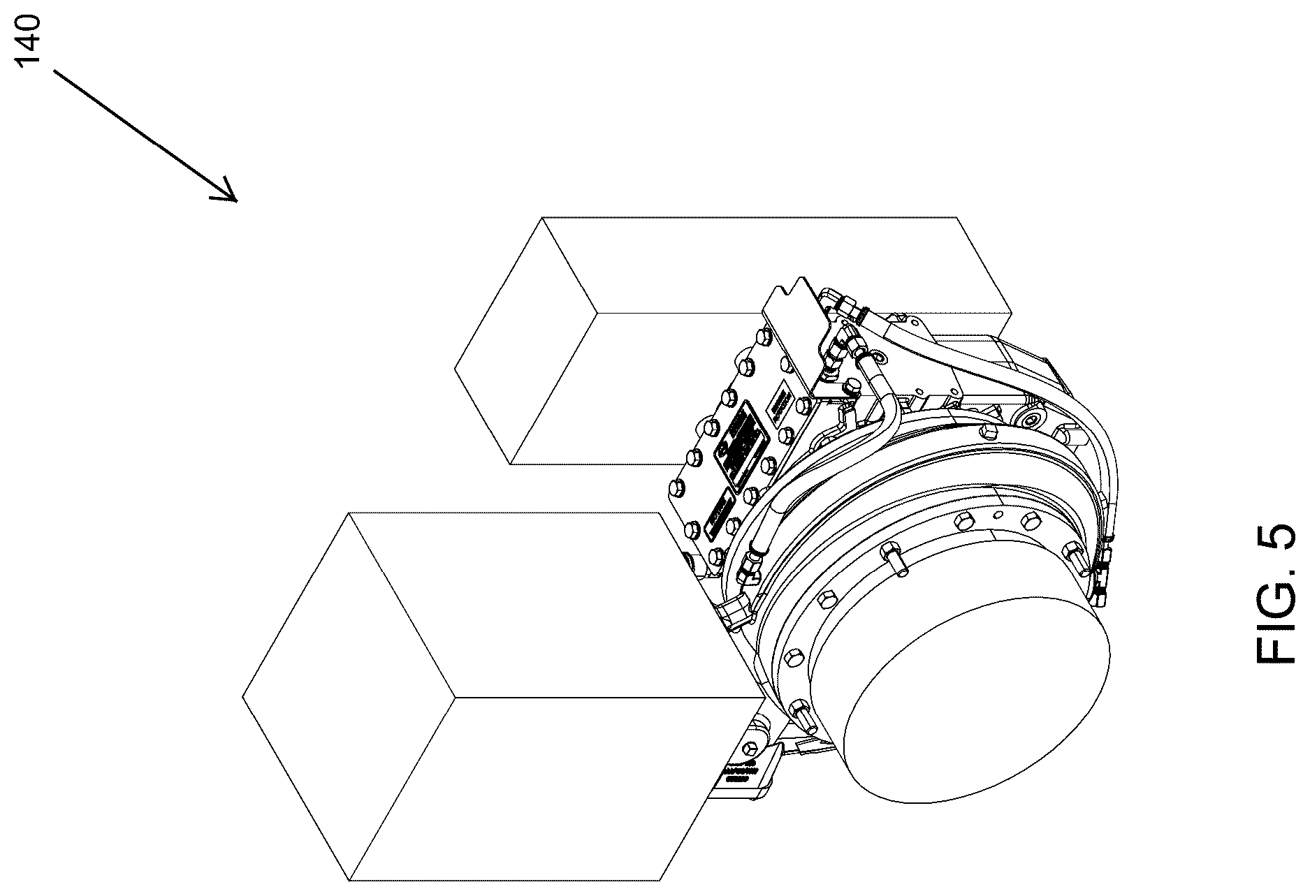 Patent US12351014 Figure 5 – Optimized AC powered auxiliary units for medium/heavy duty configurable electric trucks