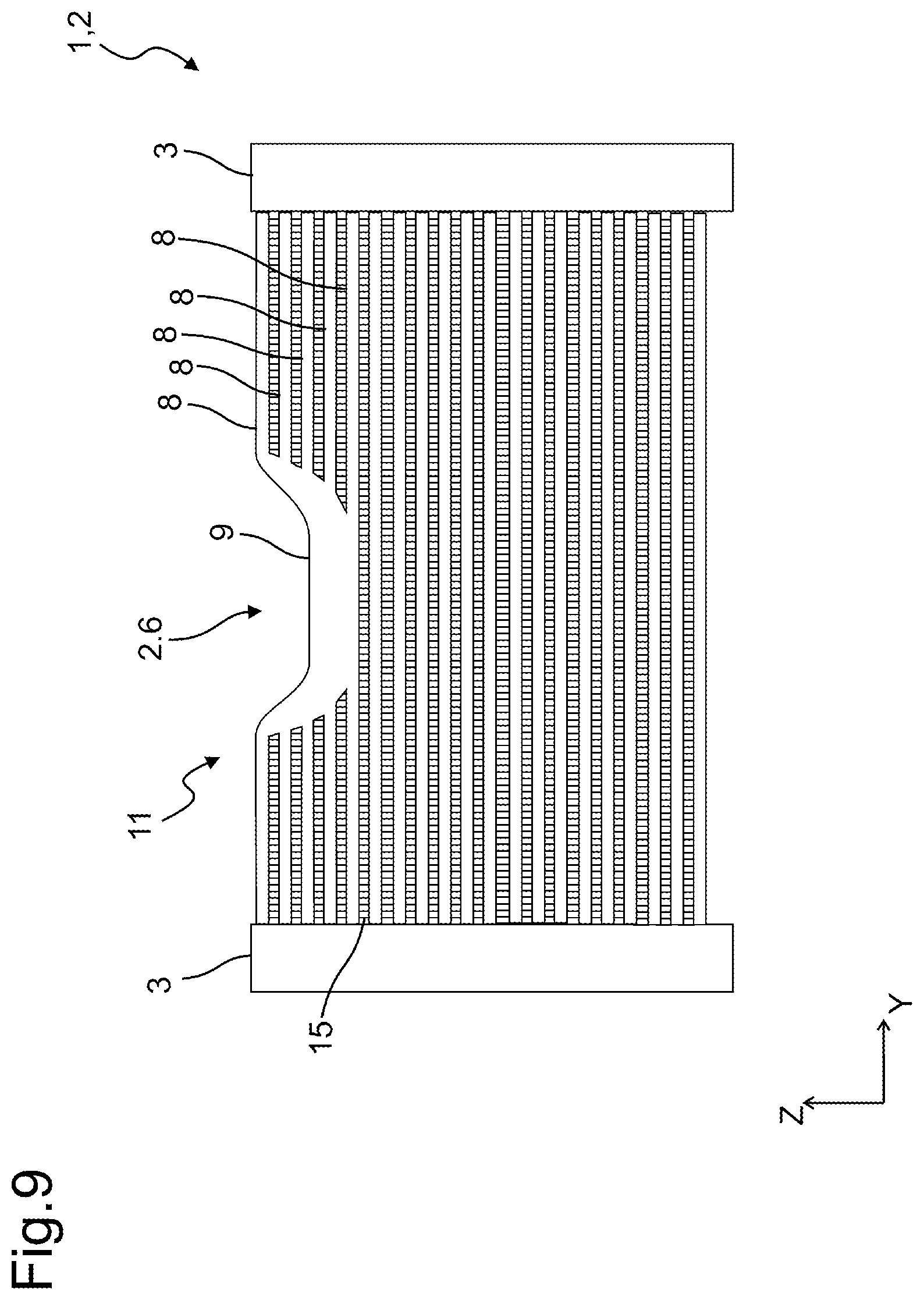 Patent US12351015 Figure 7 – Heat exchanger assembly for a motor vehicle