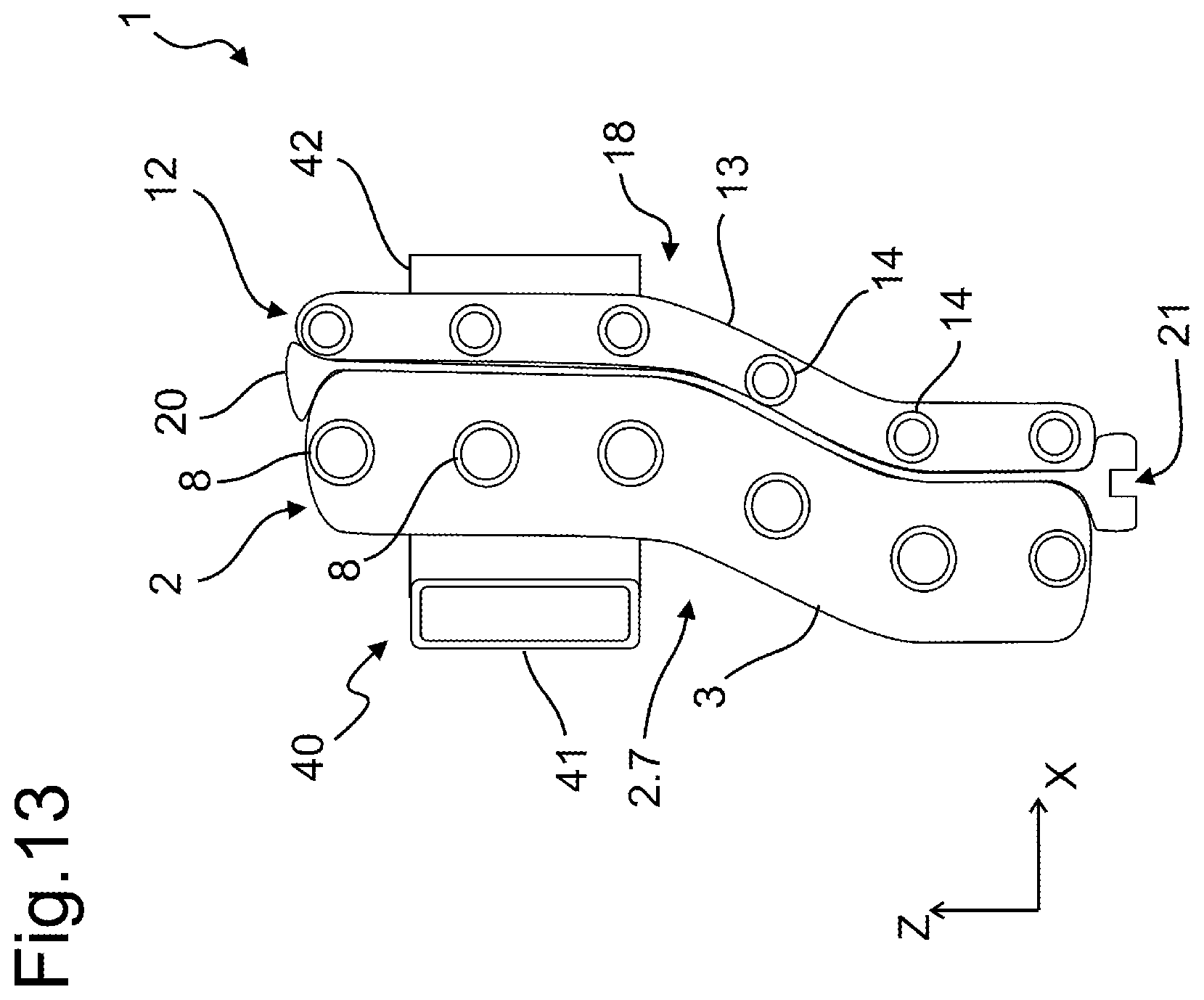Patent US12351015 Figure 10 – Heat exchanger assembly for a motor vehicle