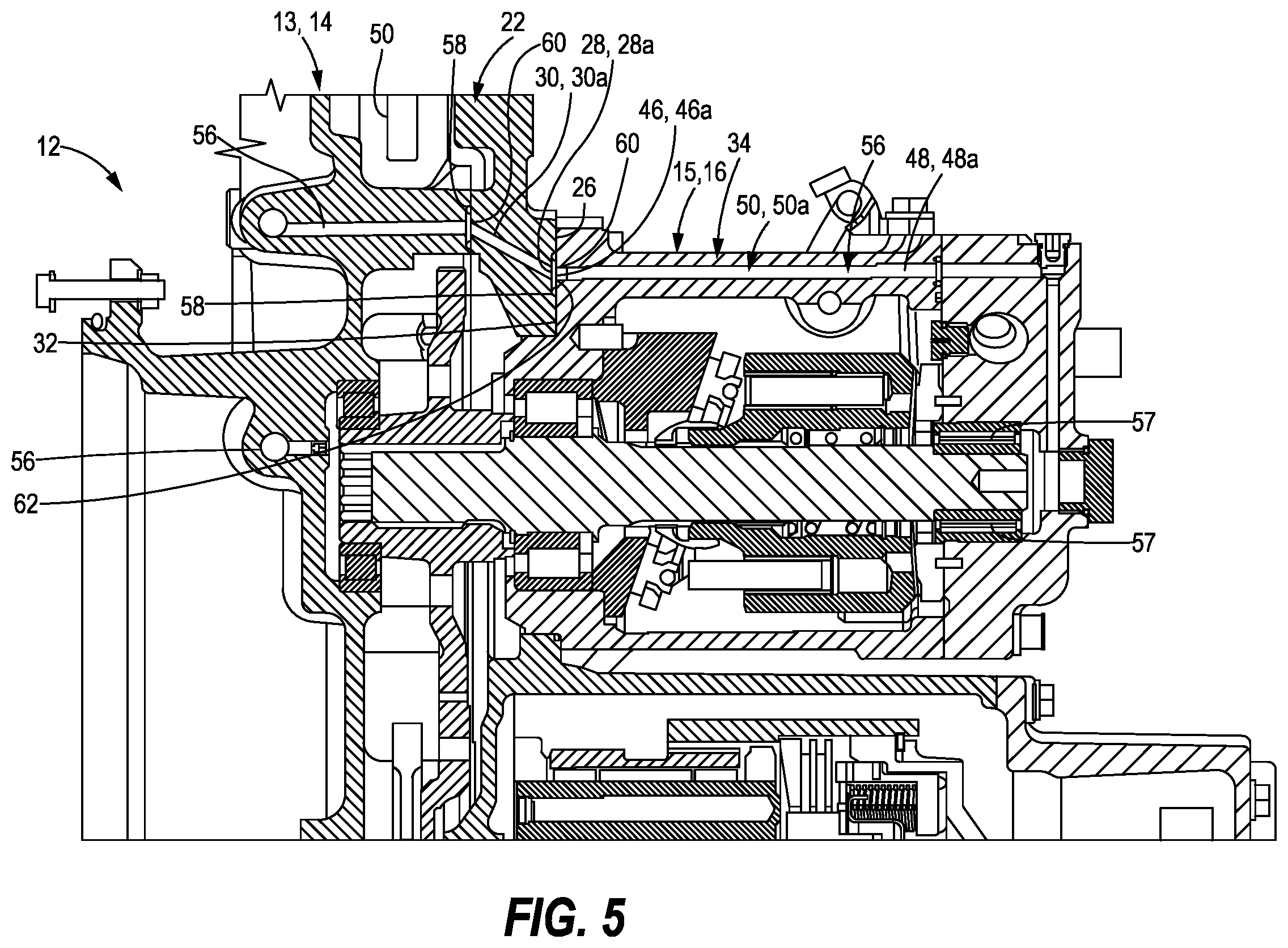 Patent US12351018 Figure 5 – Hydraulic connection