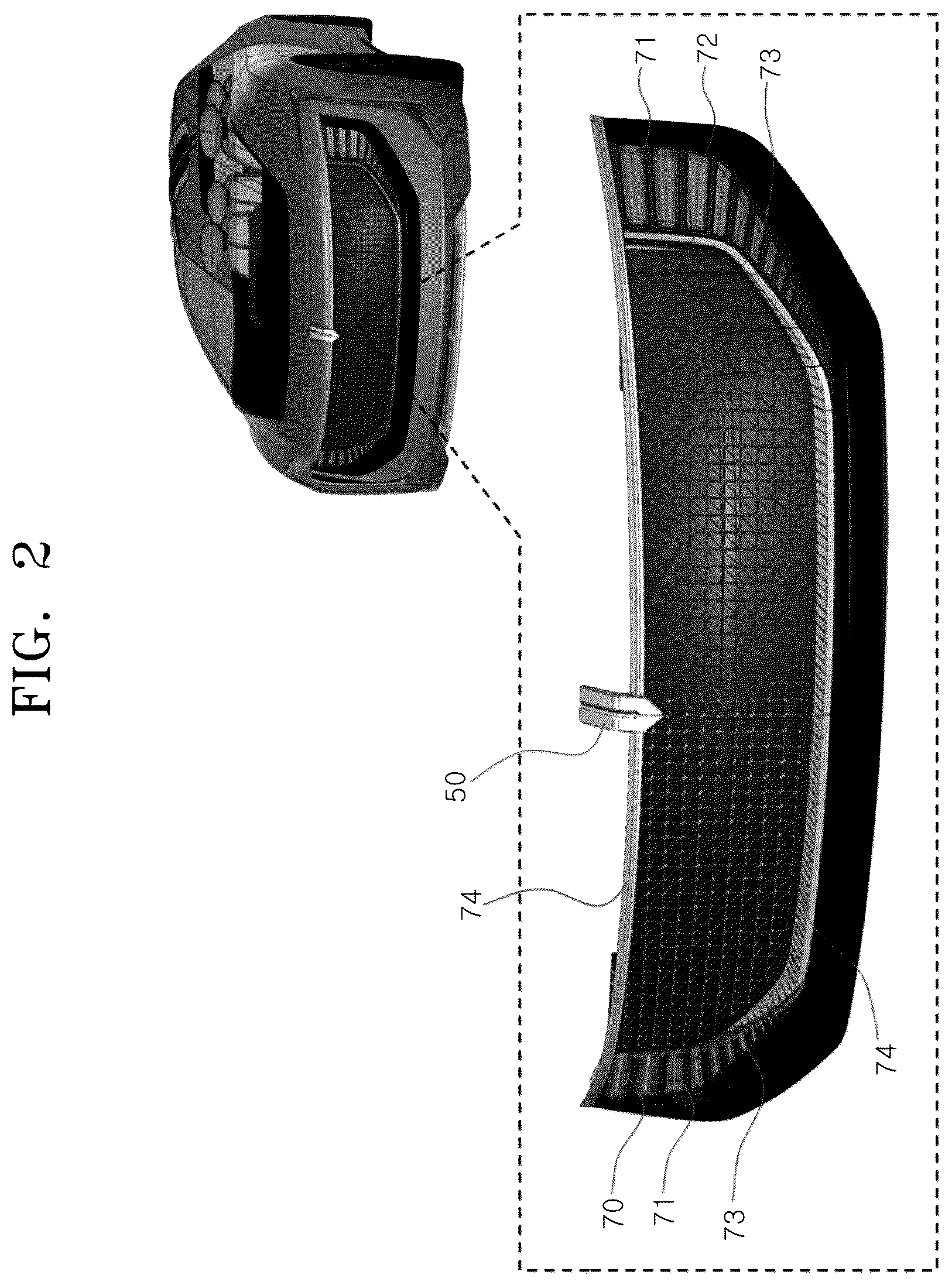 Patent US12351022 Figure 2 – Vehicle information display apparatus and control method thereof