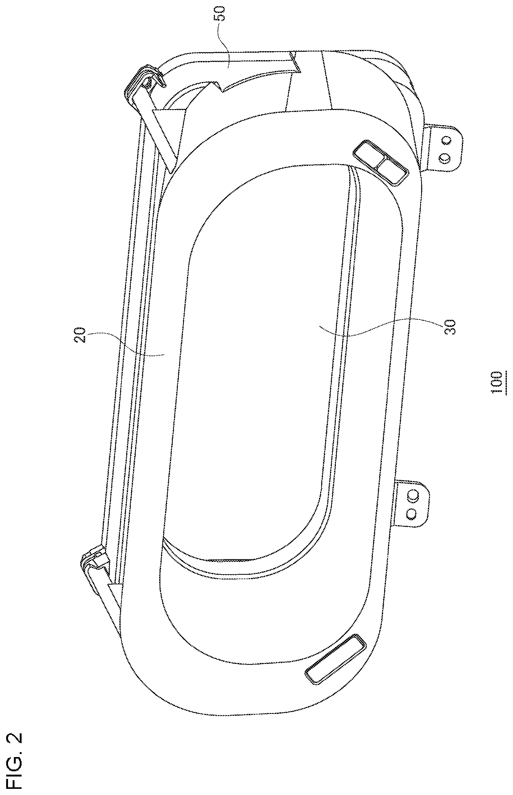 Patent US12351025 Figure 2 – User operation device and in-vehicle device configured for press-down operation