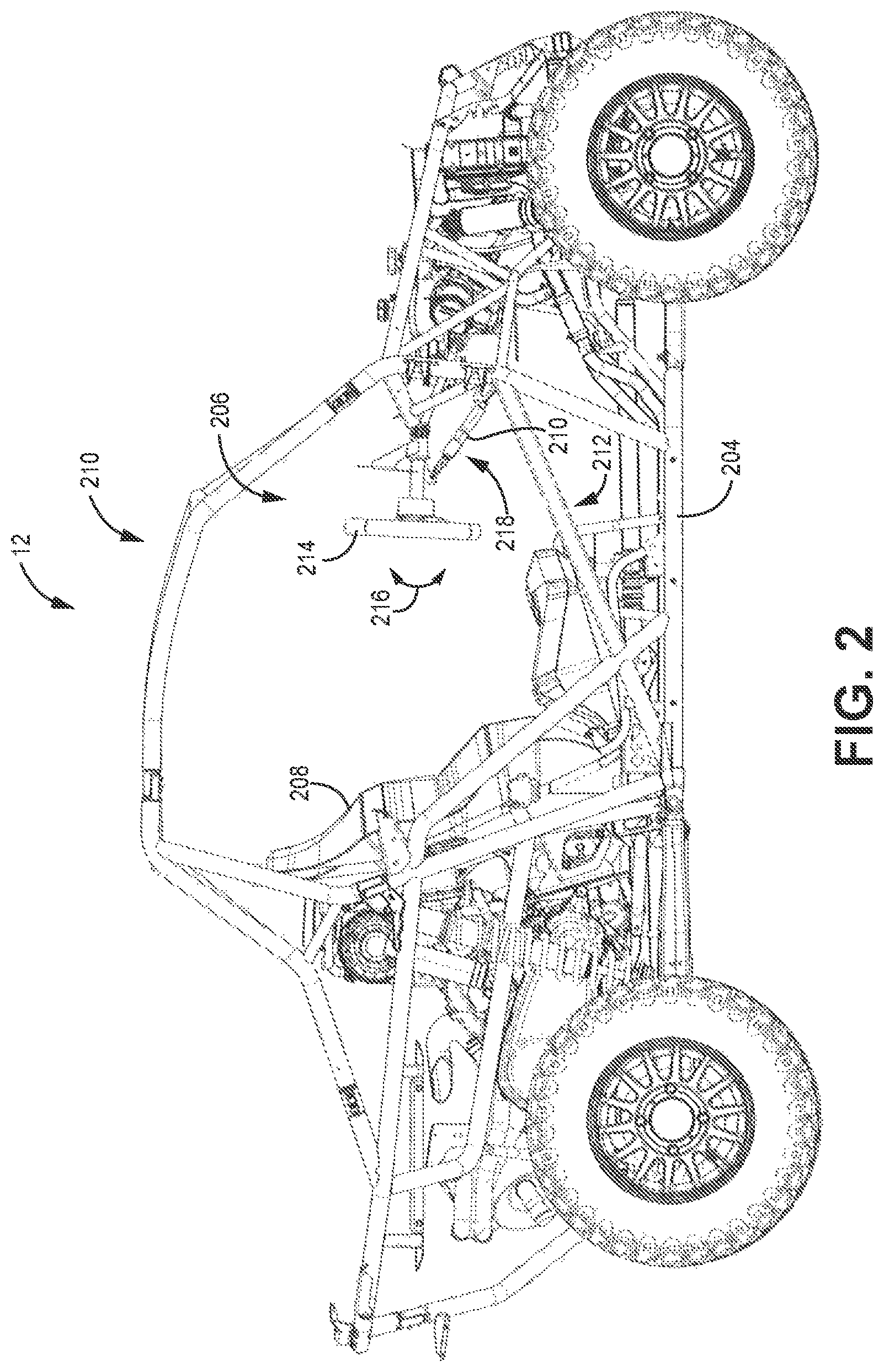 Patent US12351027 Figure 2 – Off-road recreational vehicle