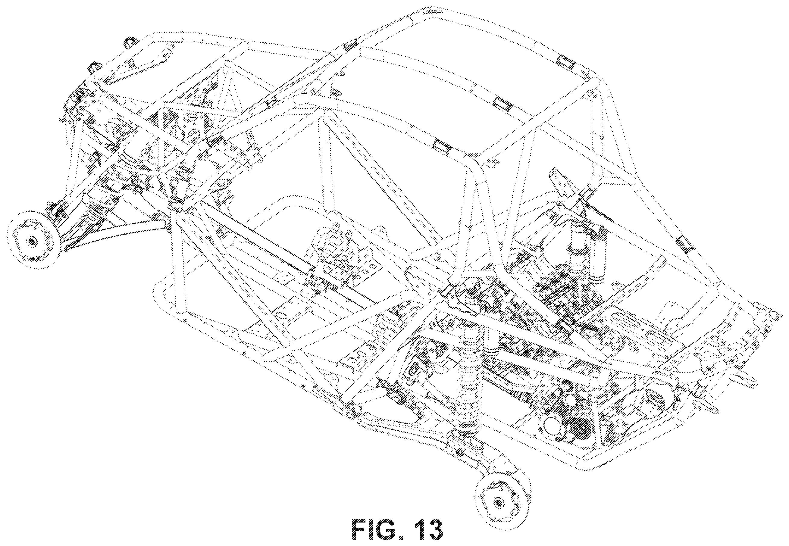 Patent US12351027 Figure 13 – Off-road recreational vehicle