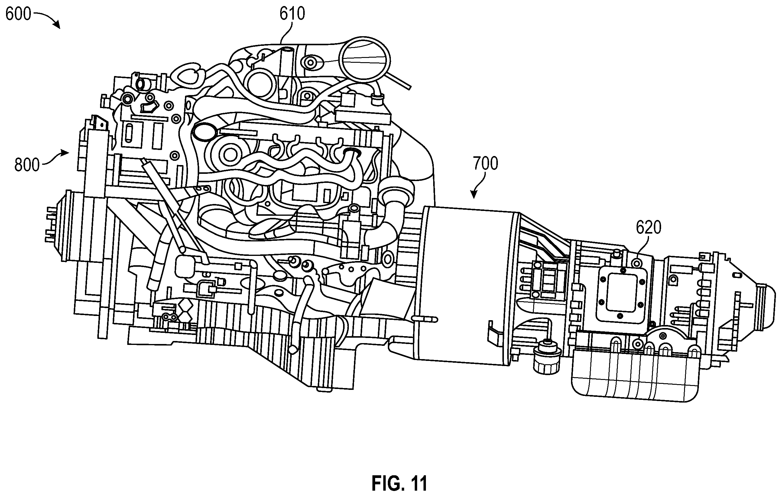Patent US12351028 Figure 11 – Military vehicle with modular battery units