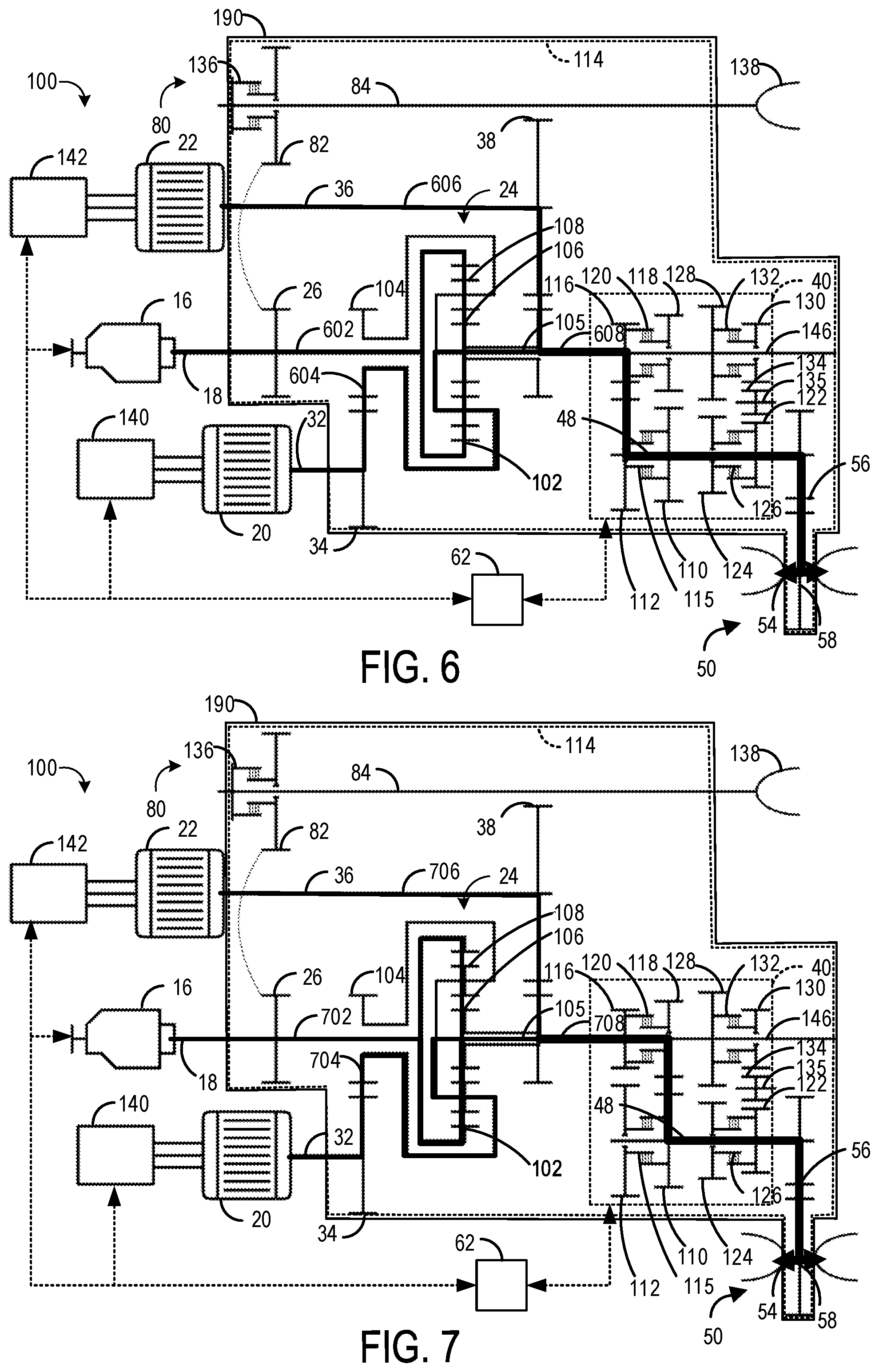 Patent US12351032 Figure 6 – Electric continuously variable transmission and methods therefor