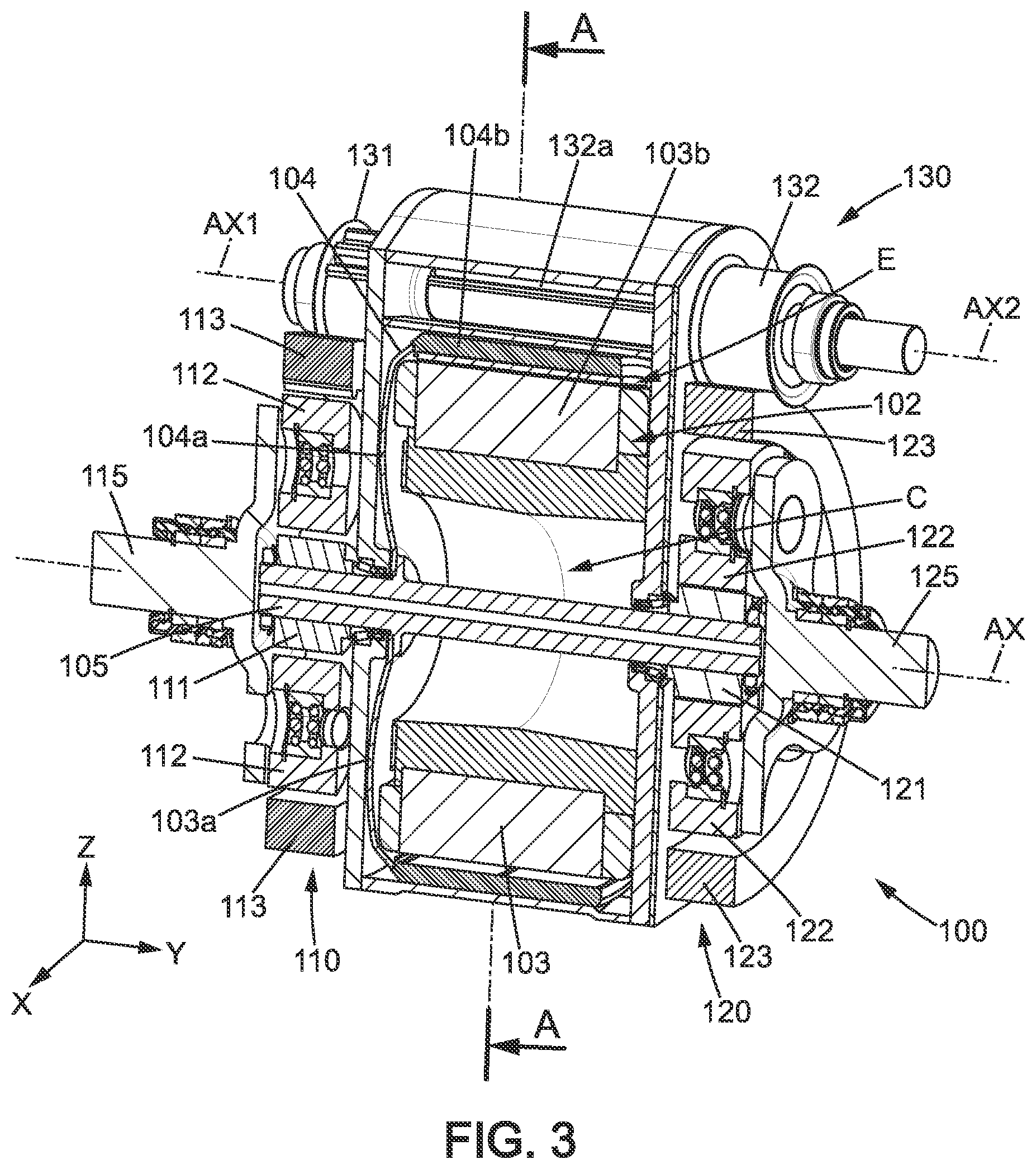 Patent US12351033 Figure 2 – Power transmission assembly and vehicle comprising this assembly