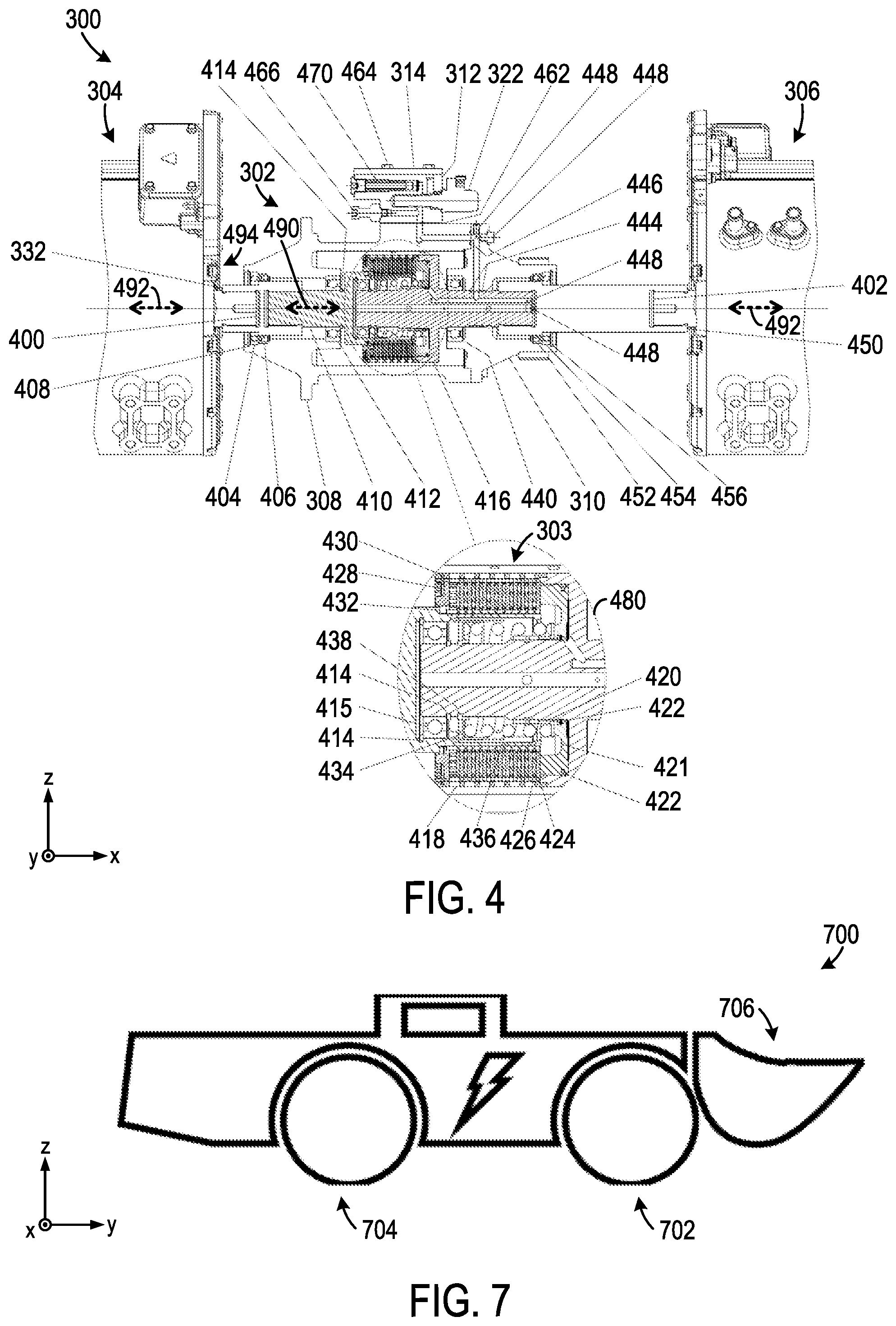 Patent US12351035 Figure 4 – Electric vehicle (EV) system and operating method
