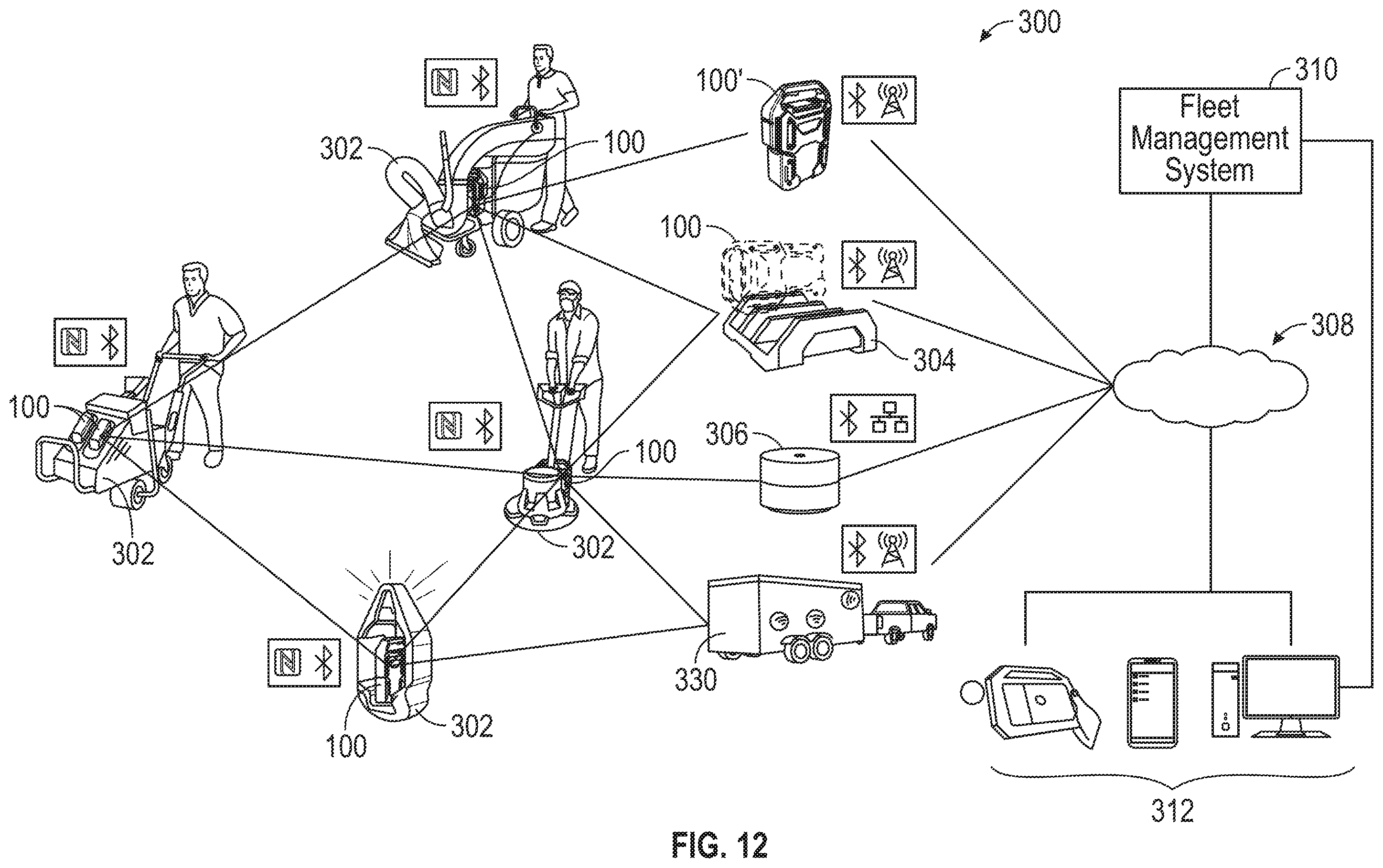 Patent US12351044 Figure 10 – Battery system and related management system