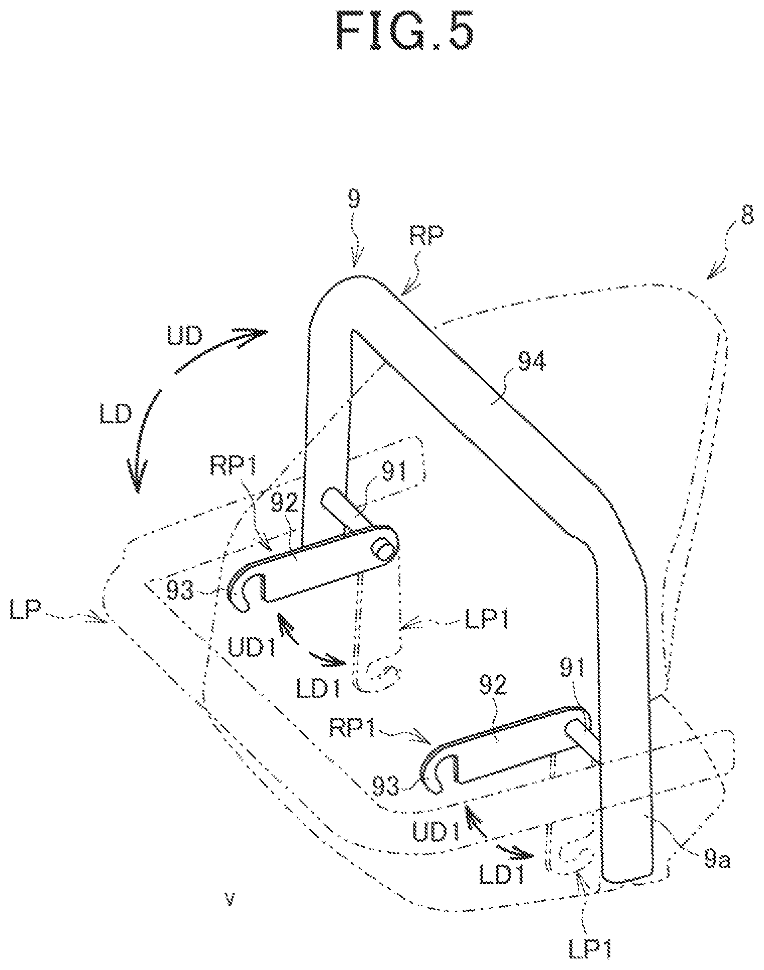Patent US12351050 Figure 5 – Station and power supply device of autonomous travel work machine