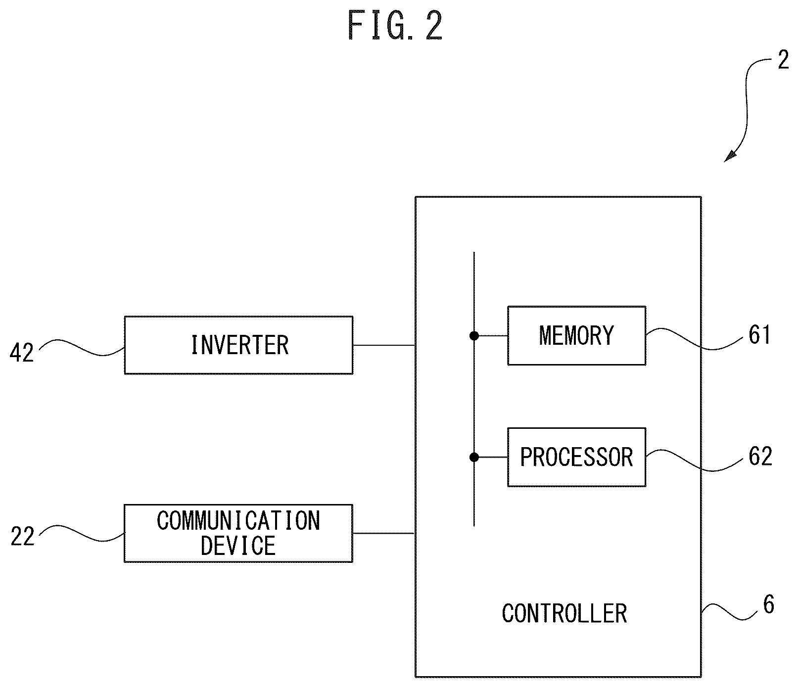Patent US12351055 Figure 2 – Vehicle control device for prohibiting lane changing, vehicle control method for prohibiting lane changing, and non-transitory recording medium