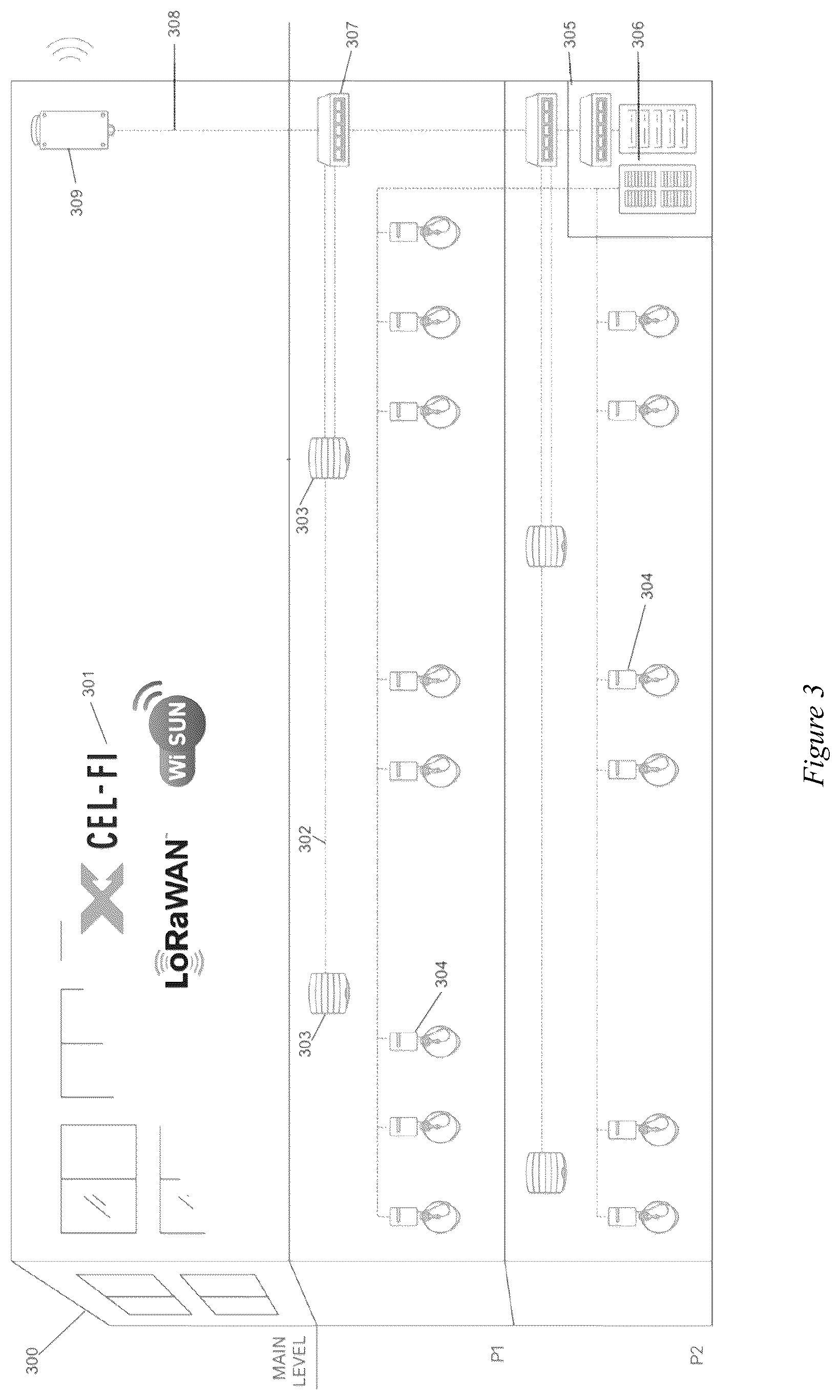 Patent US12351059 Figure 3 – Dynamic energy management for EV charging with real-time allocation using predictive control and coordination of facility energy demands including HVAC systems