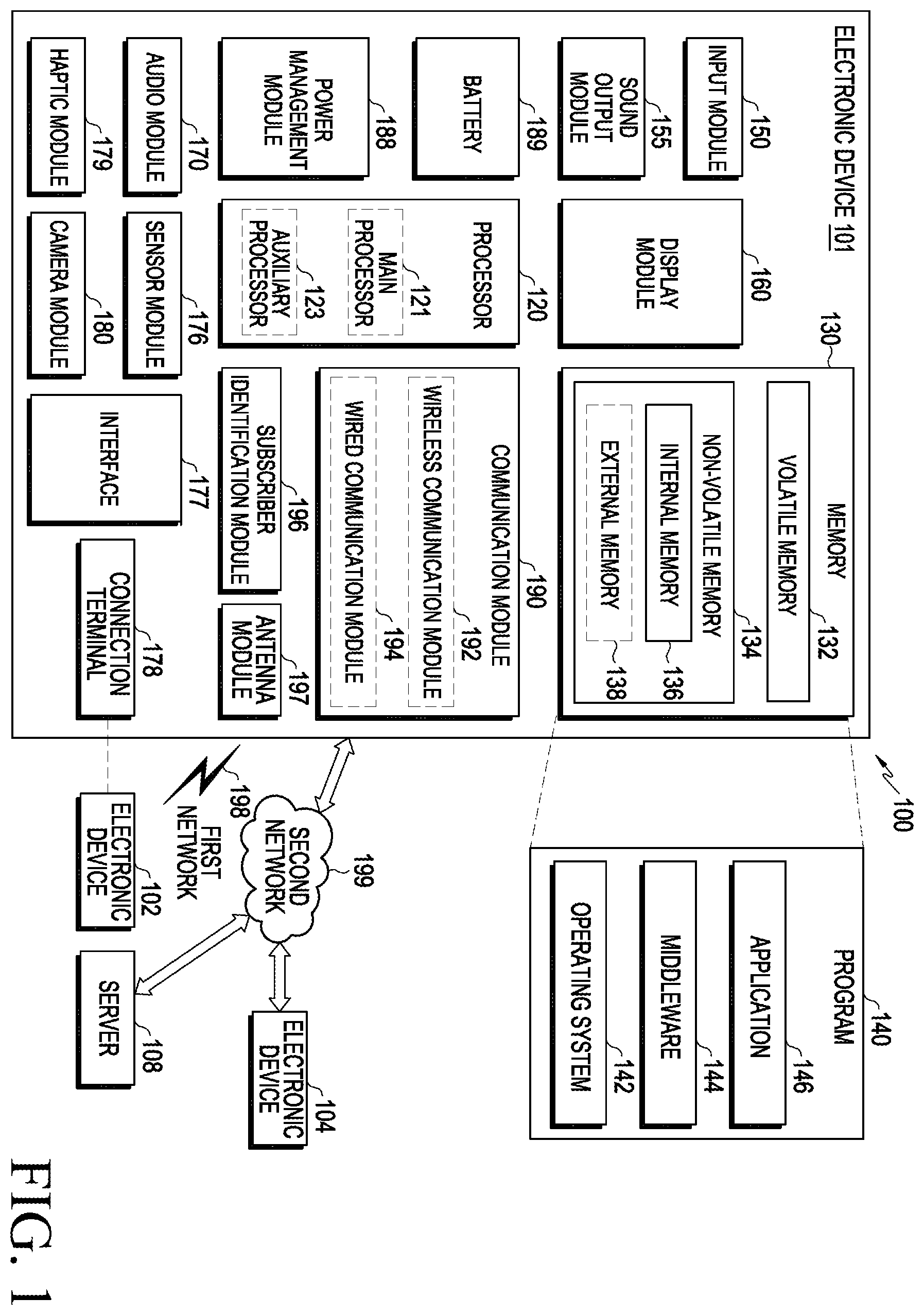 Patent US12351065 Figure 1 – Method for providing information related to charging of vehicle battery and electronic device supporting same