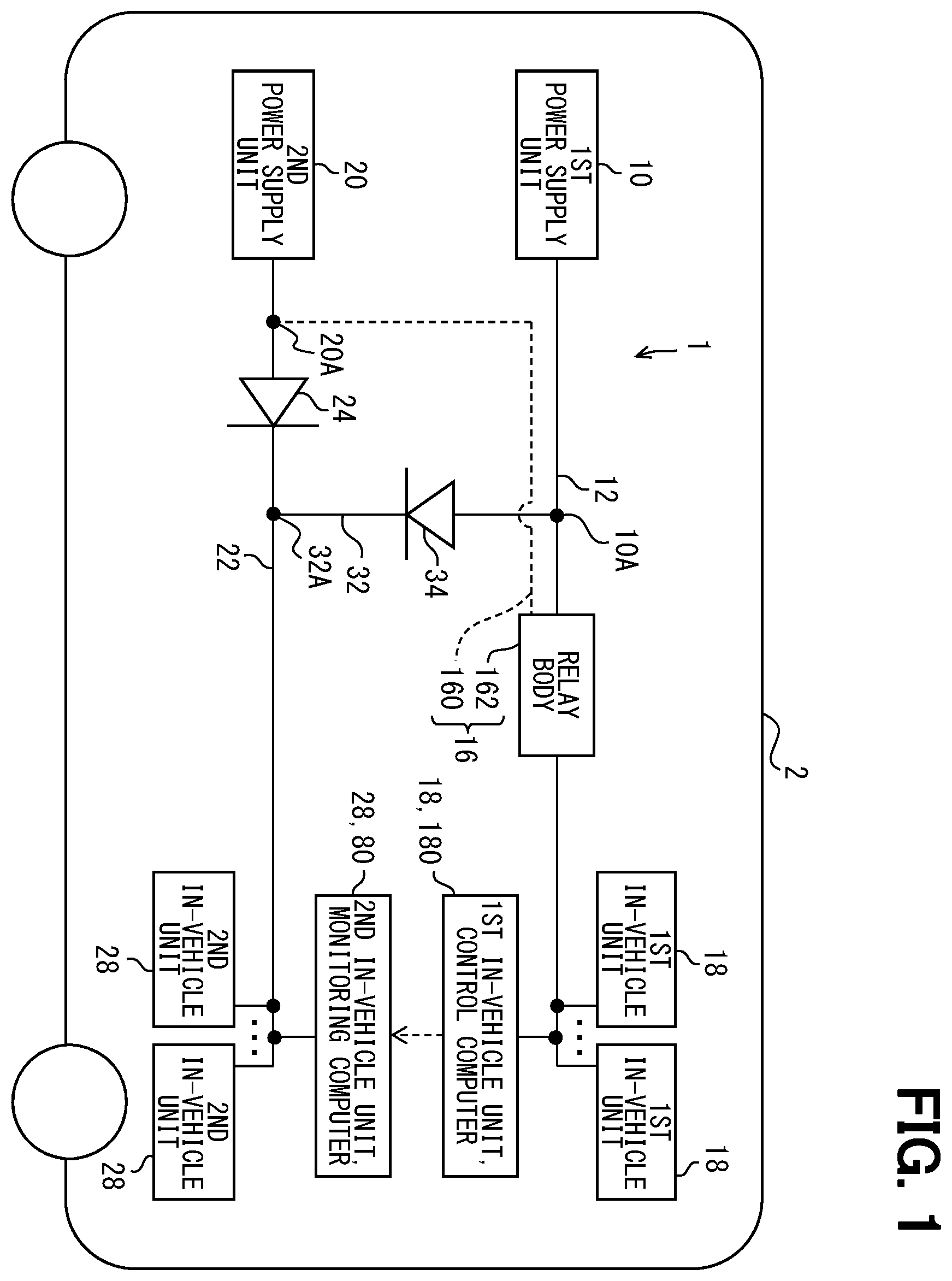 Patent US12351068 Figure 1 – Power supply system