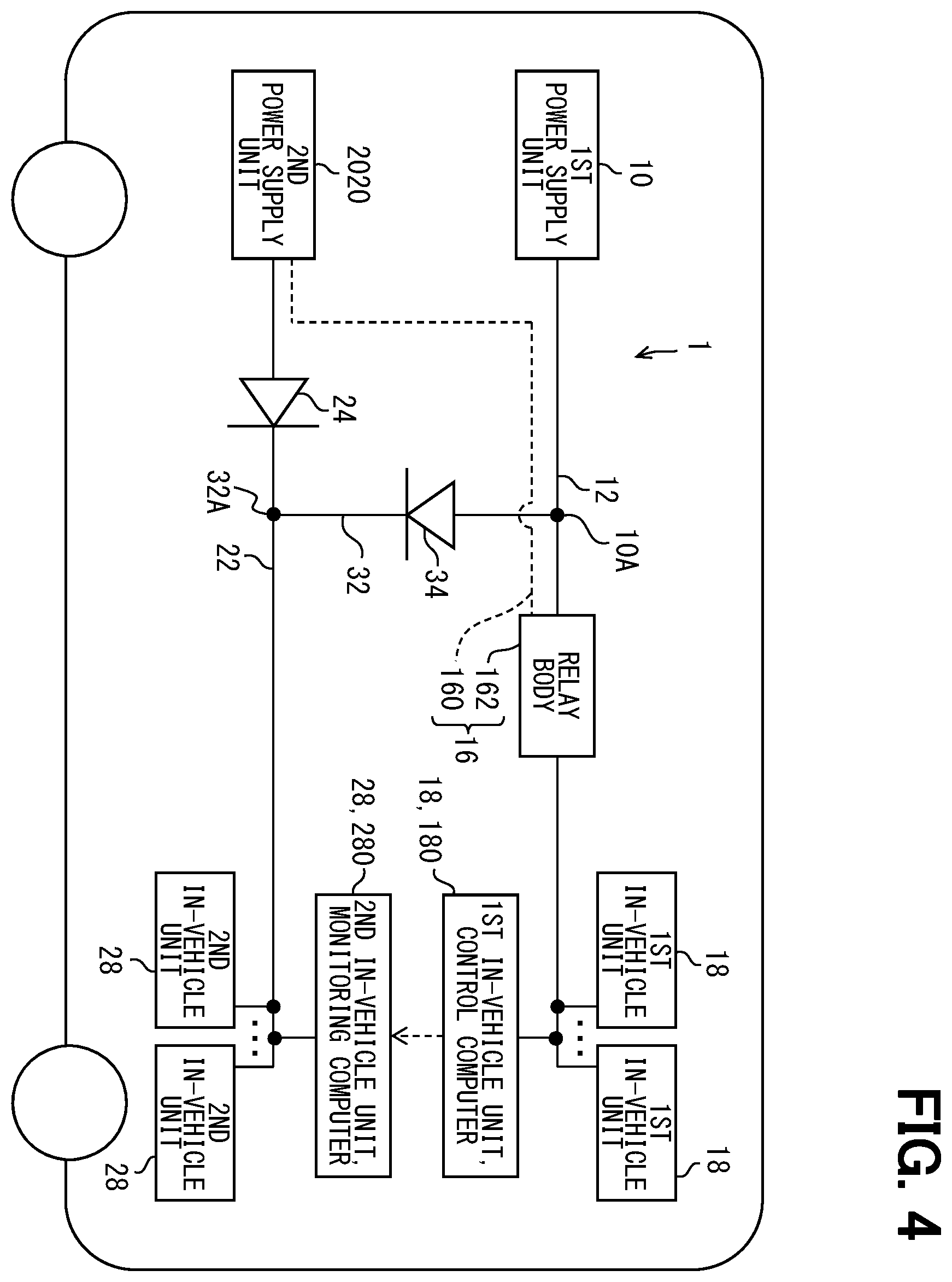 Patent US12351068 Figure 4 – Power supply system