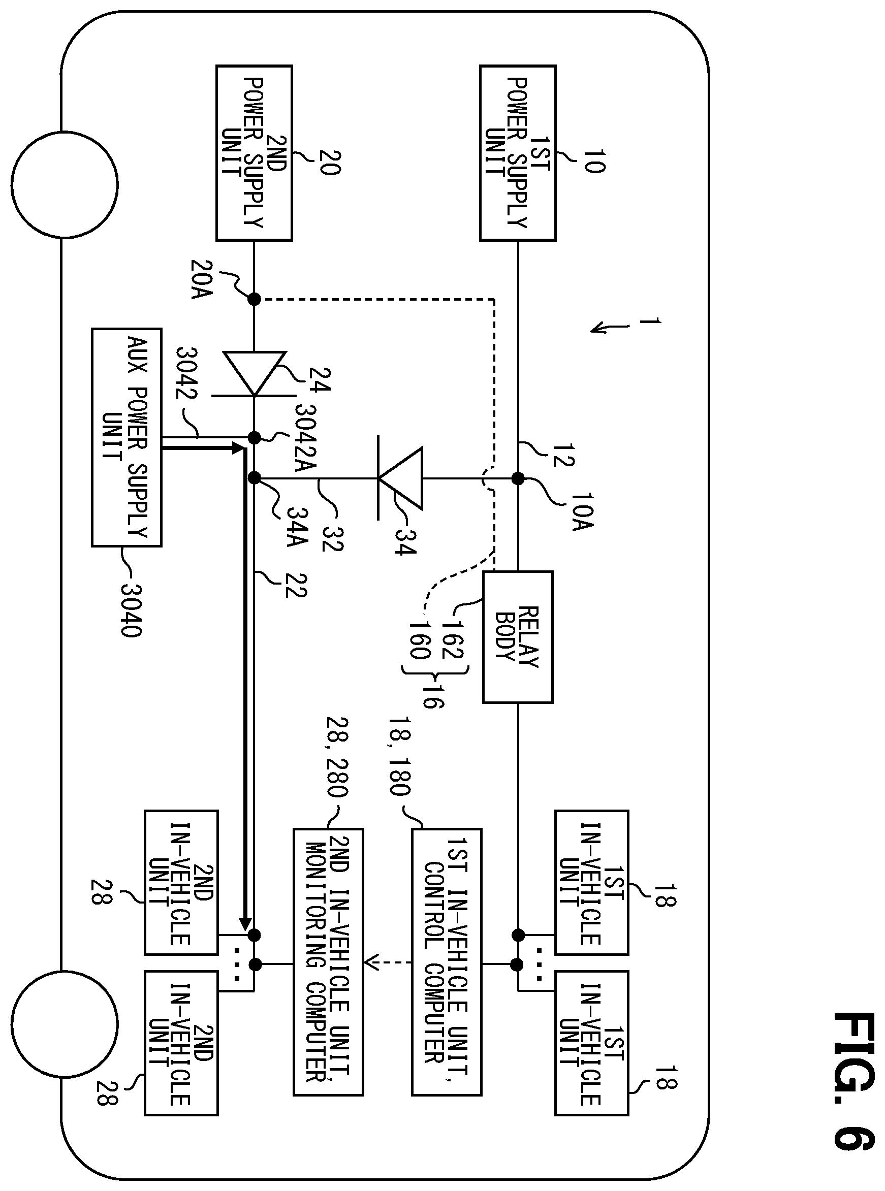 Patent US12351068 Figure 6 – Power supply system