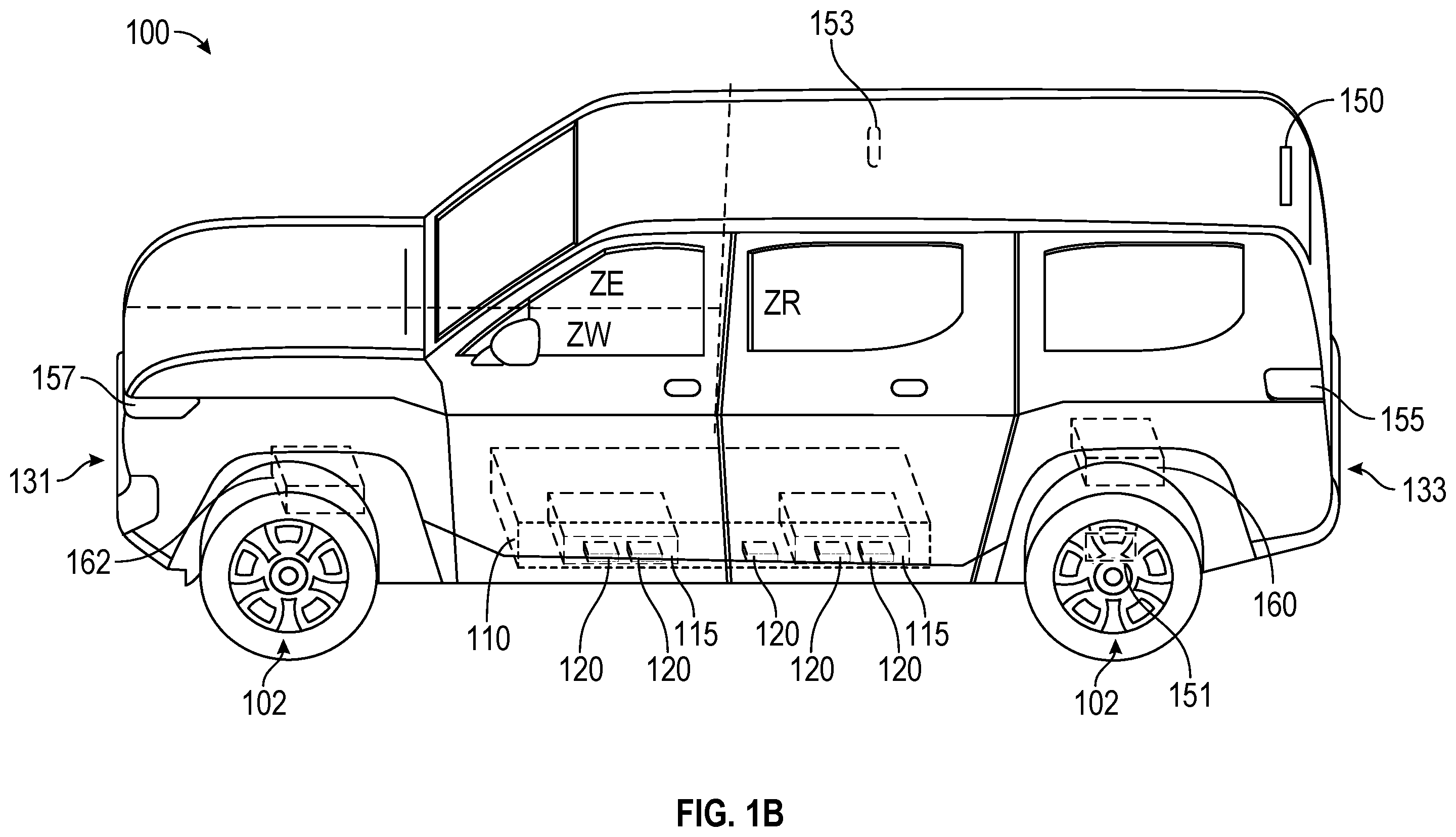 Patent US12351069 Figure 2 – Low voltage battery-less architecture for electric vehicles