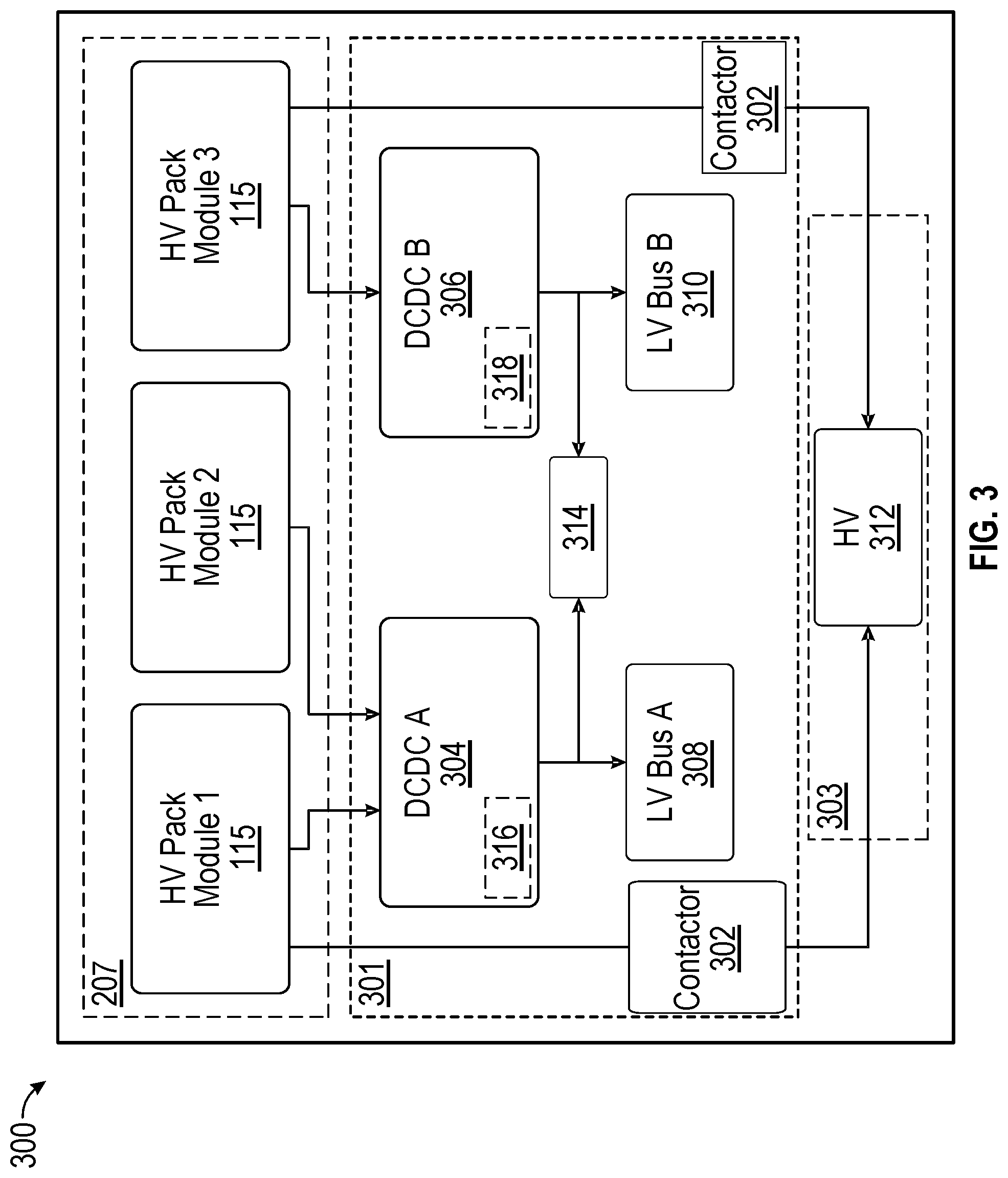 Patent US12351069 Figure 7 – Low voltage battery-less architecture for electric vehicles