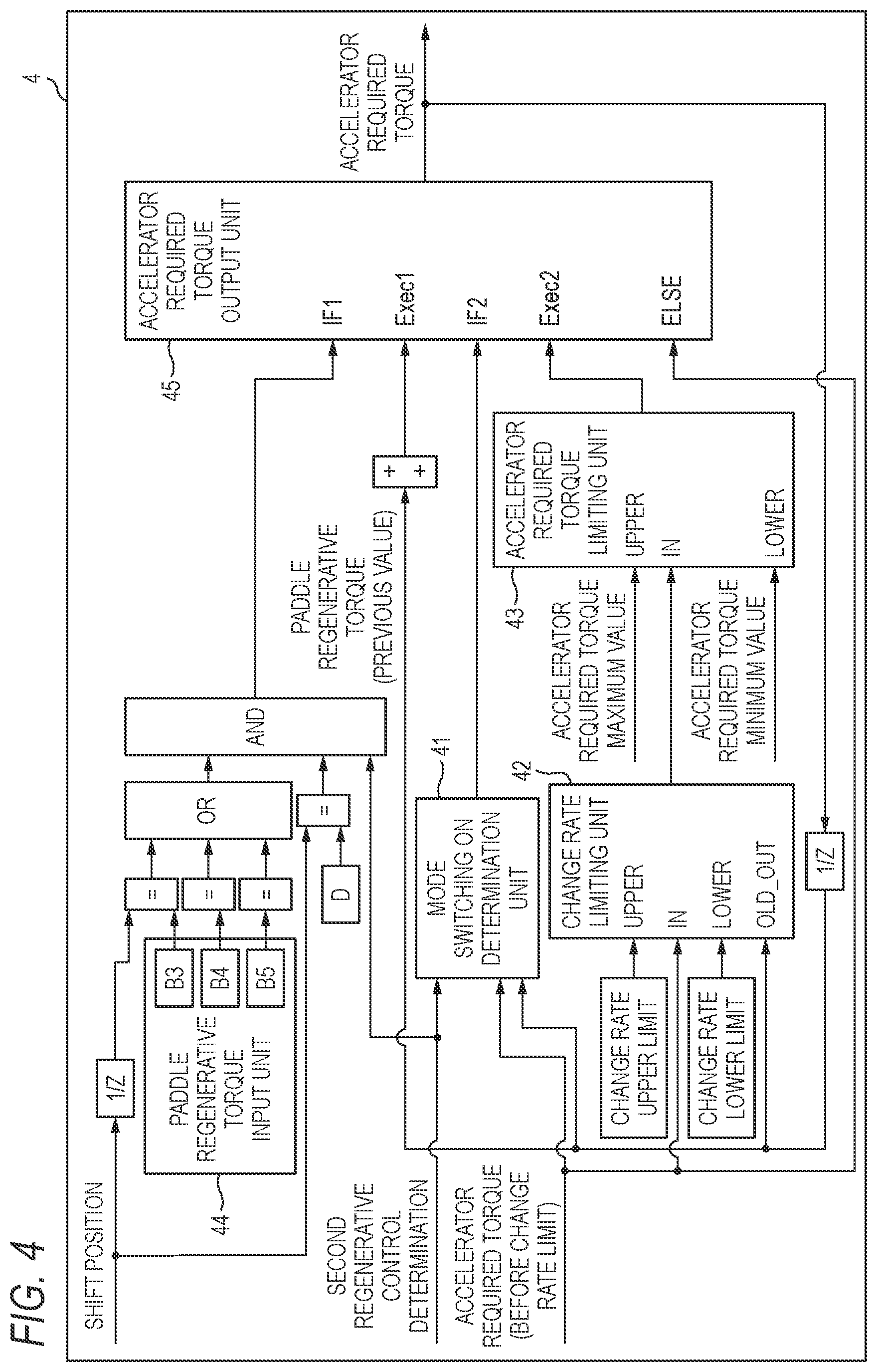 Patent US12351073 Figure 5 – Vehicle travel control device